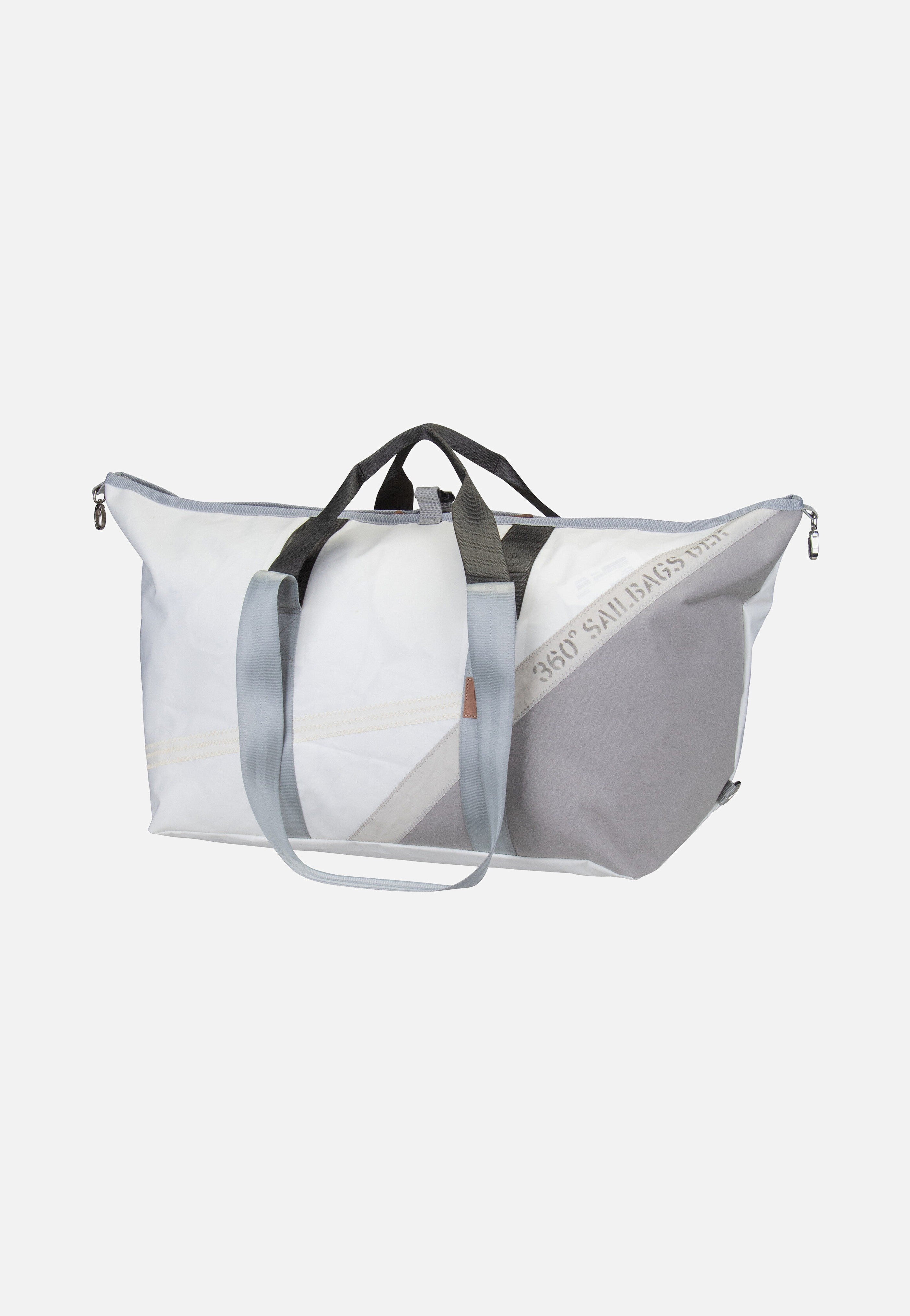 360Grad Kutter XL Stencil-Weiß/Grau Dufflebag