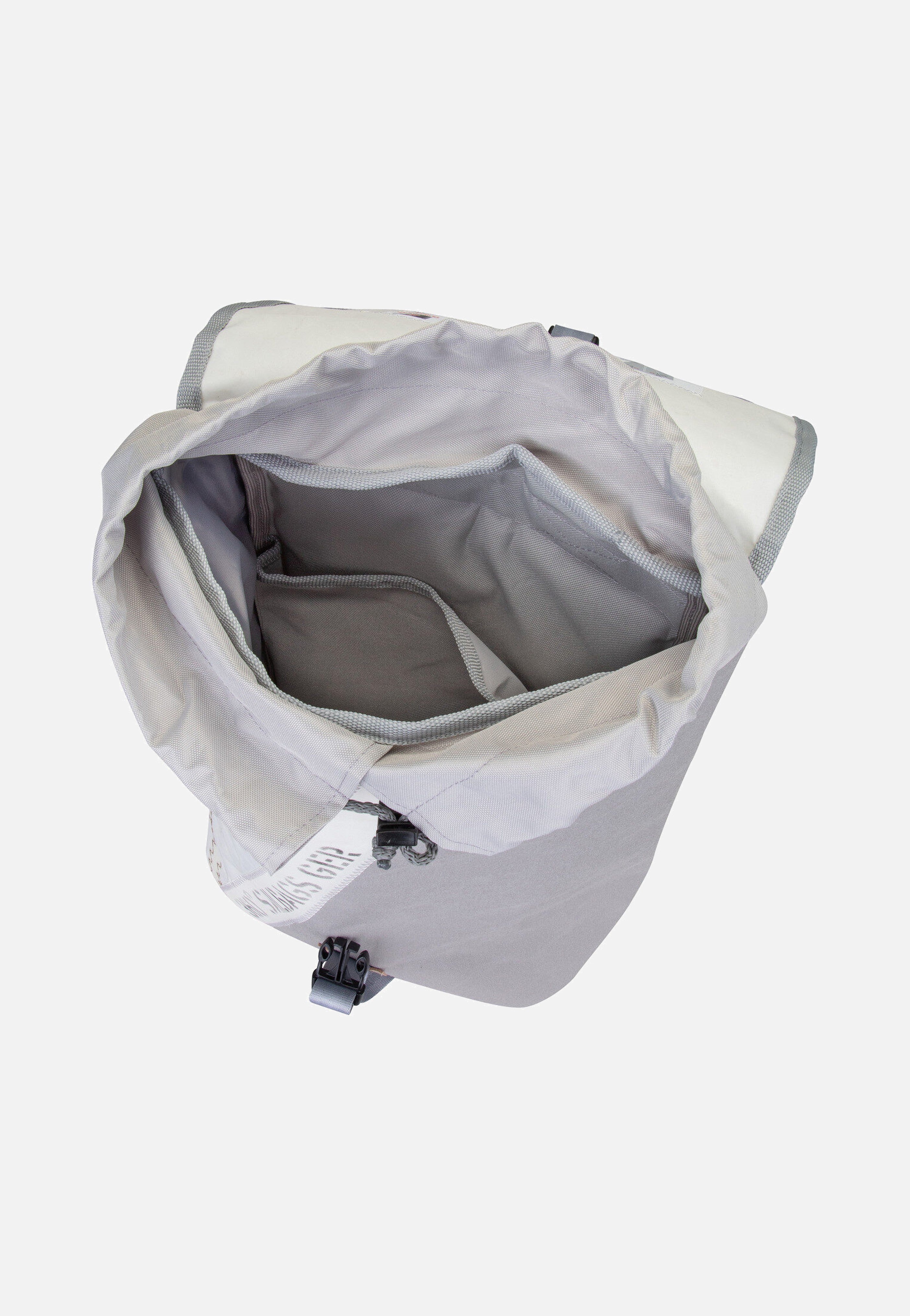 360Grad Landgang Mini Stencil-Weiß/Grau Rucksack