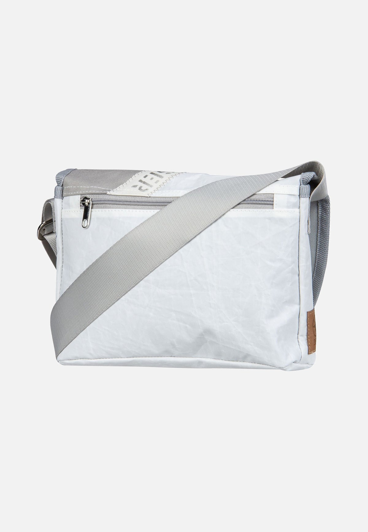 360Grad Perle Stencil-Weiß/Grau Messenger Bag