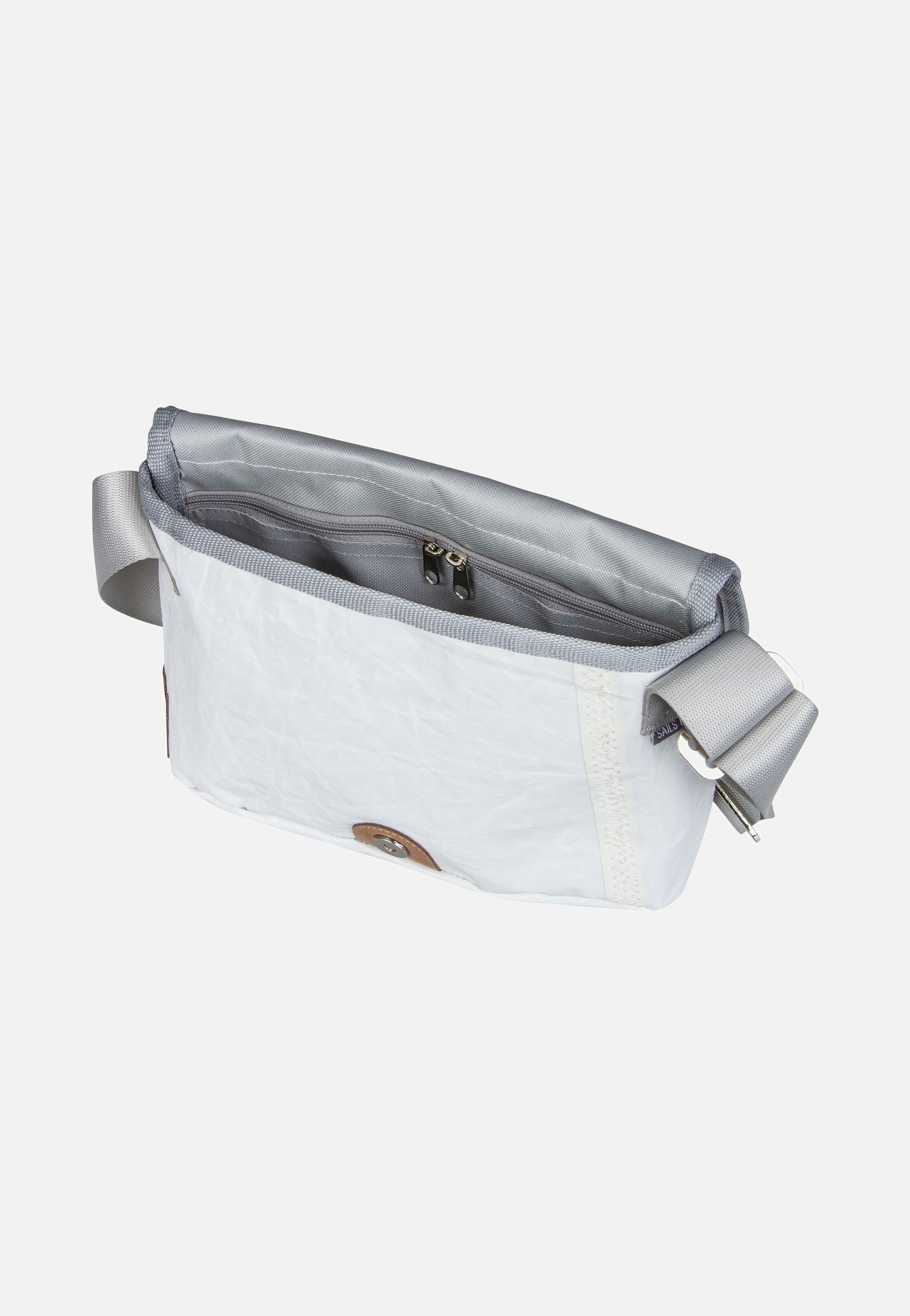 360Grad Perle Stencil-Weiß/Grau Messenger Bag
