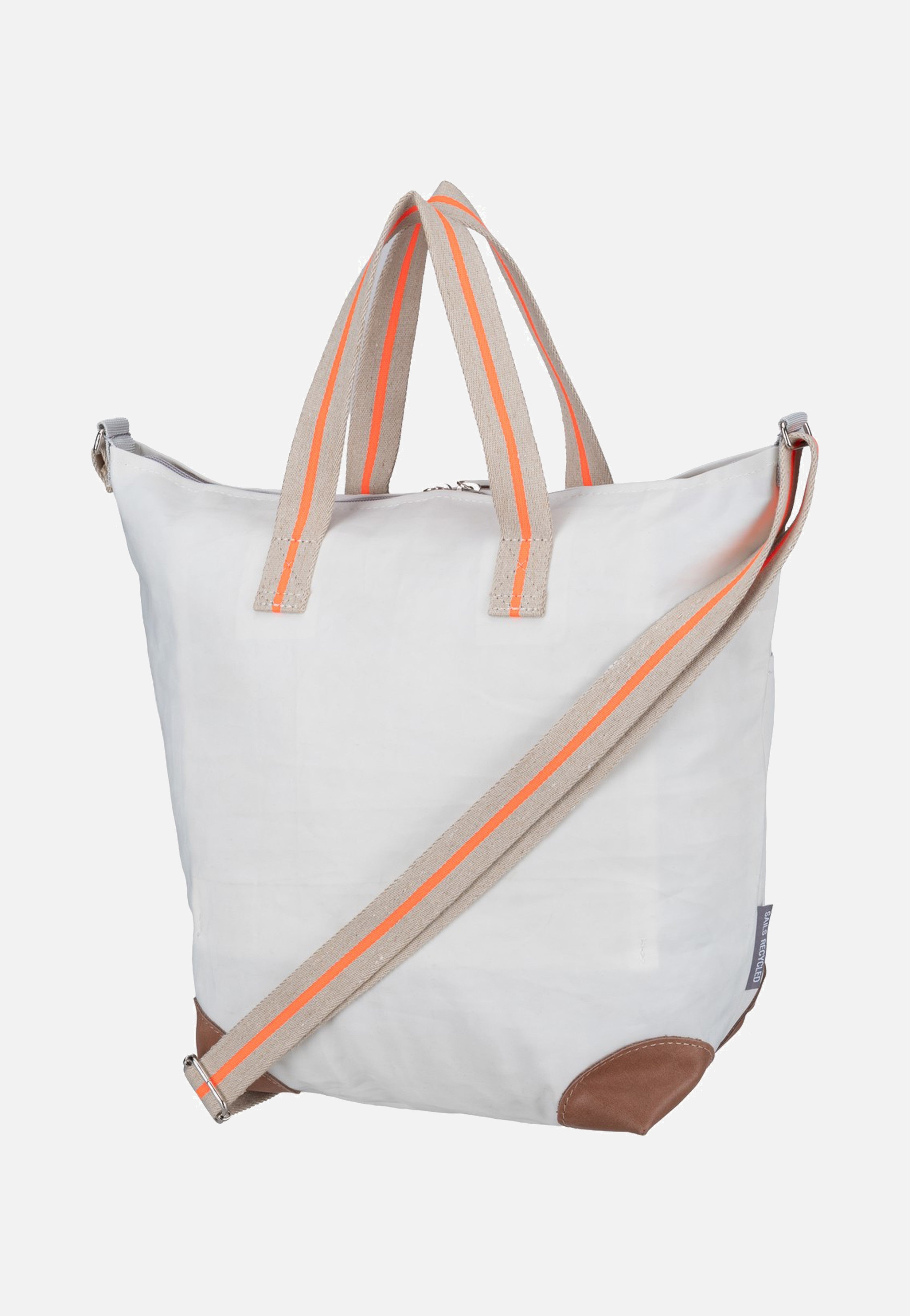 360Grad Deern Mini Weiss/Sand/Zahl Orange Tote Bag