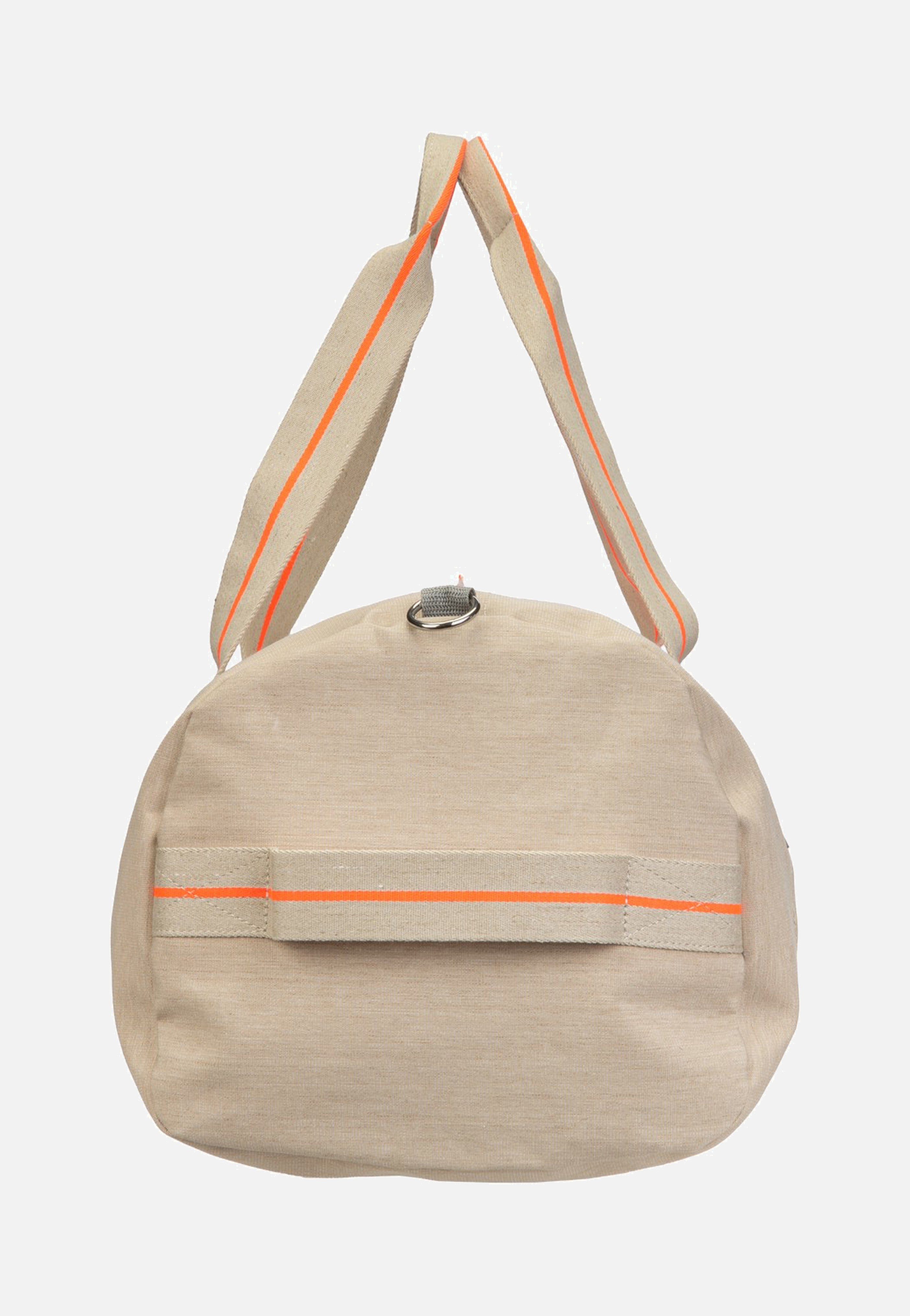 360Grad Pirat Weiss/Sand/Zahl Orange Dufflebag