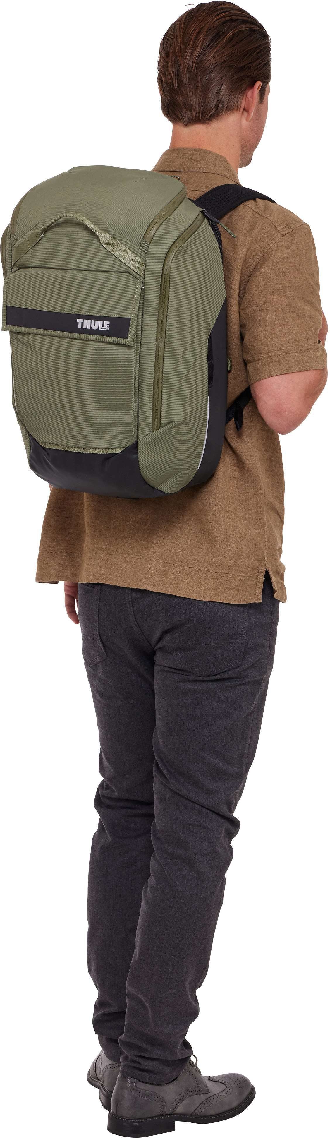 Thule Paramount Hybrid Pannier 26L Soft Green Tasche – Silhouettenansicht