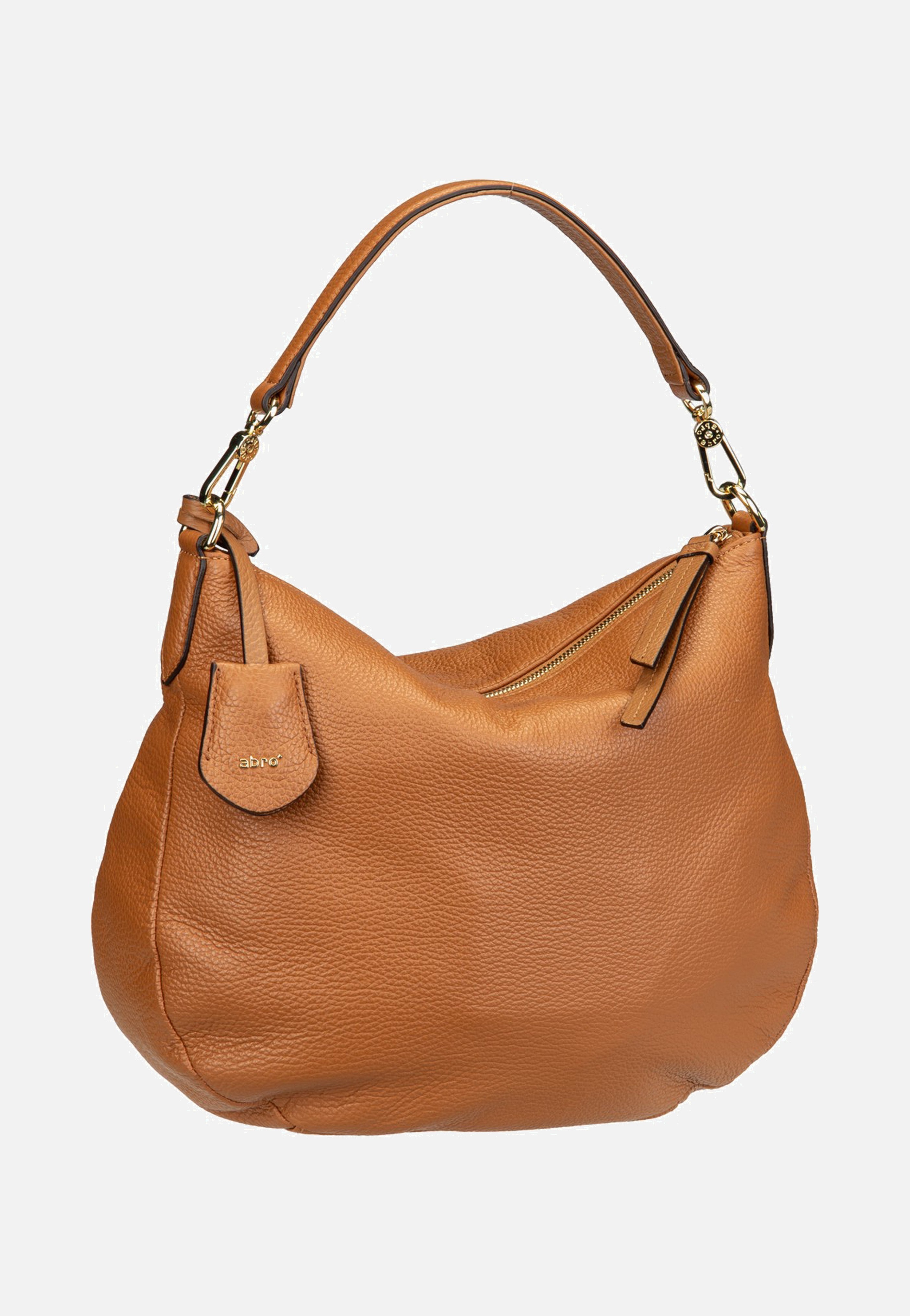 abro Juna Small Cuoio Hobo Bag