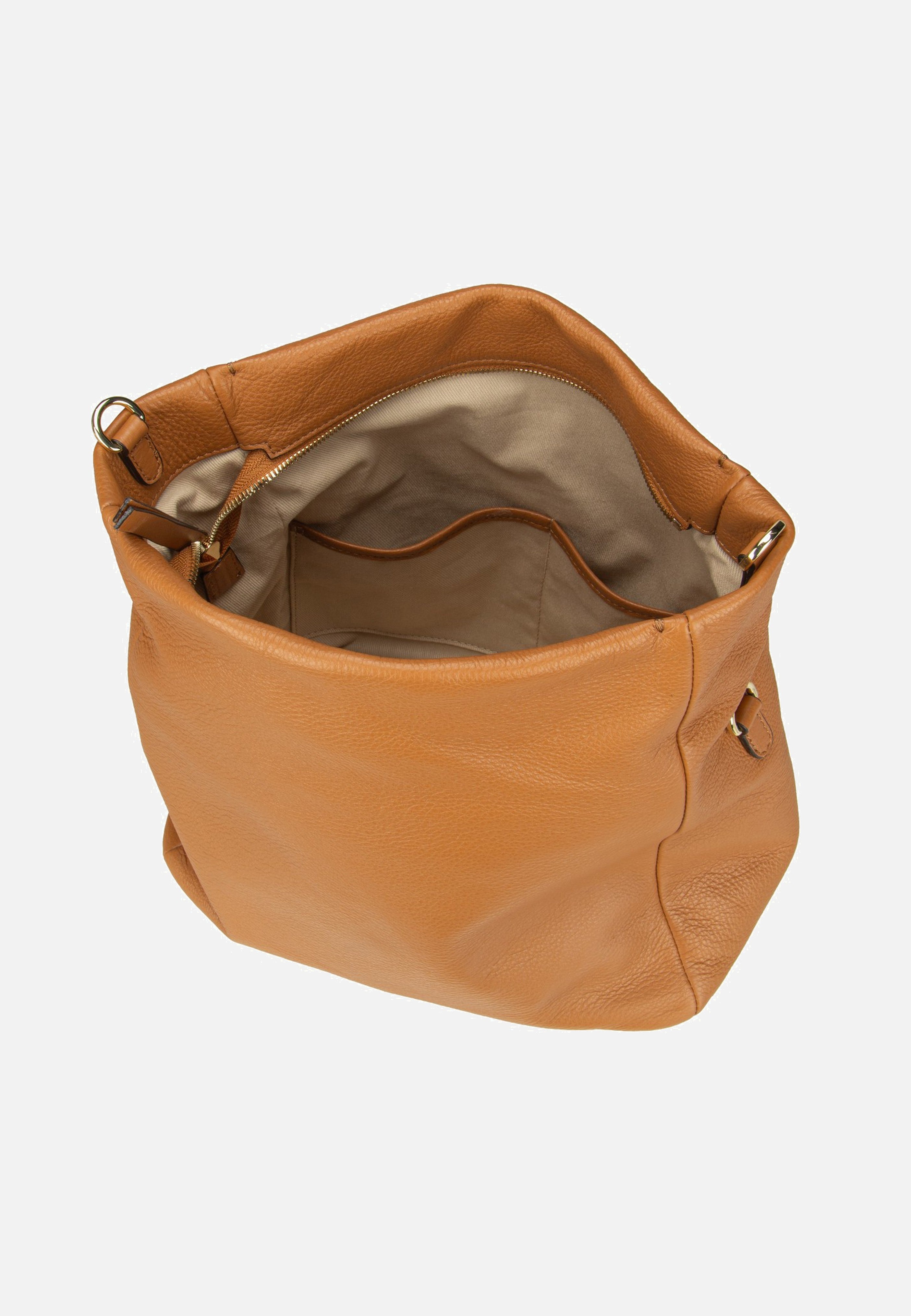 abro Raquel Small Cuoio Hobo Bag