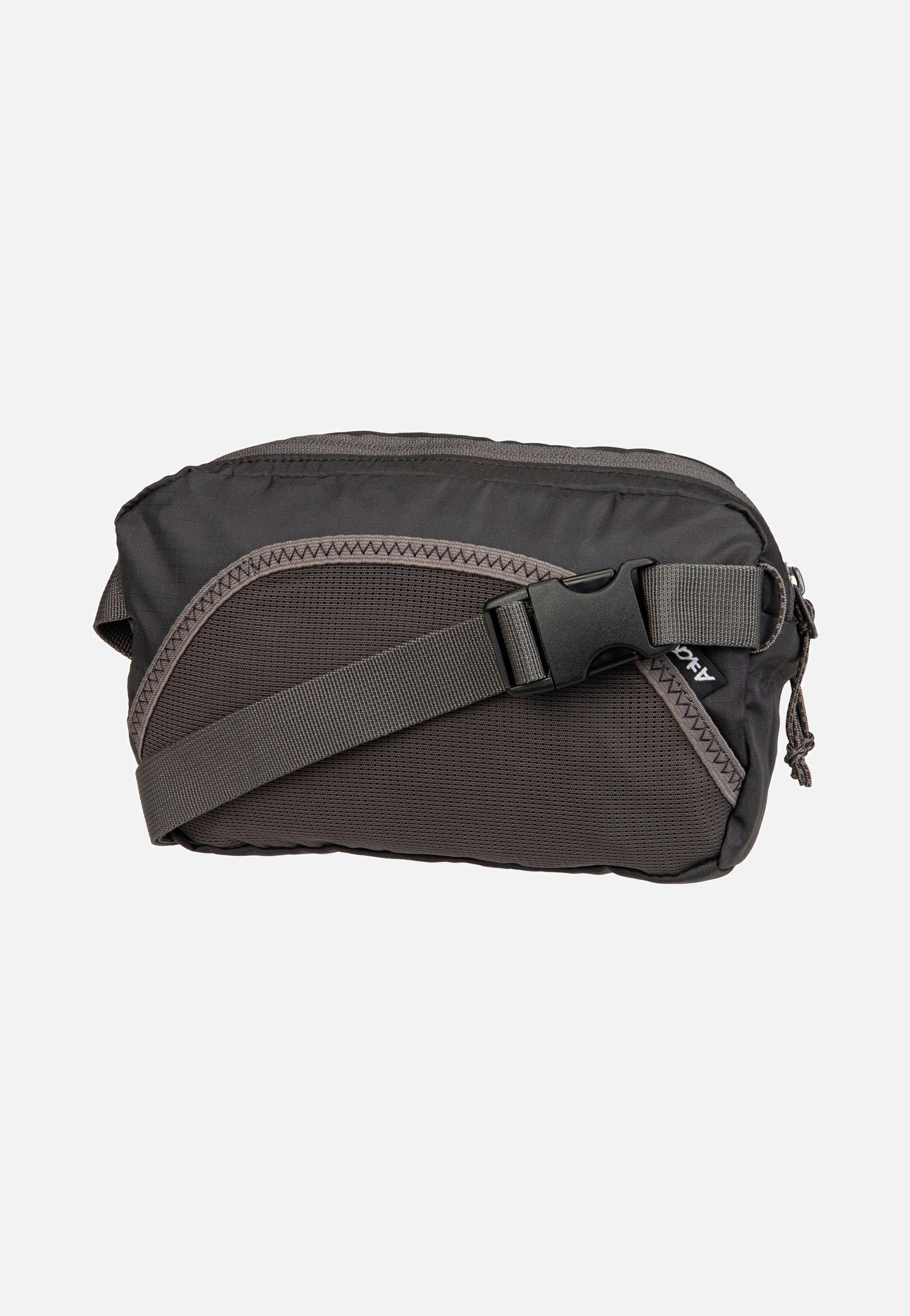 AEVOR Hip Bag Ease Ripstop Black Charcoal Bauchtasche
