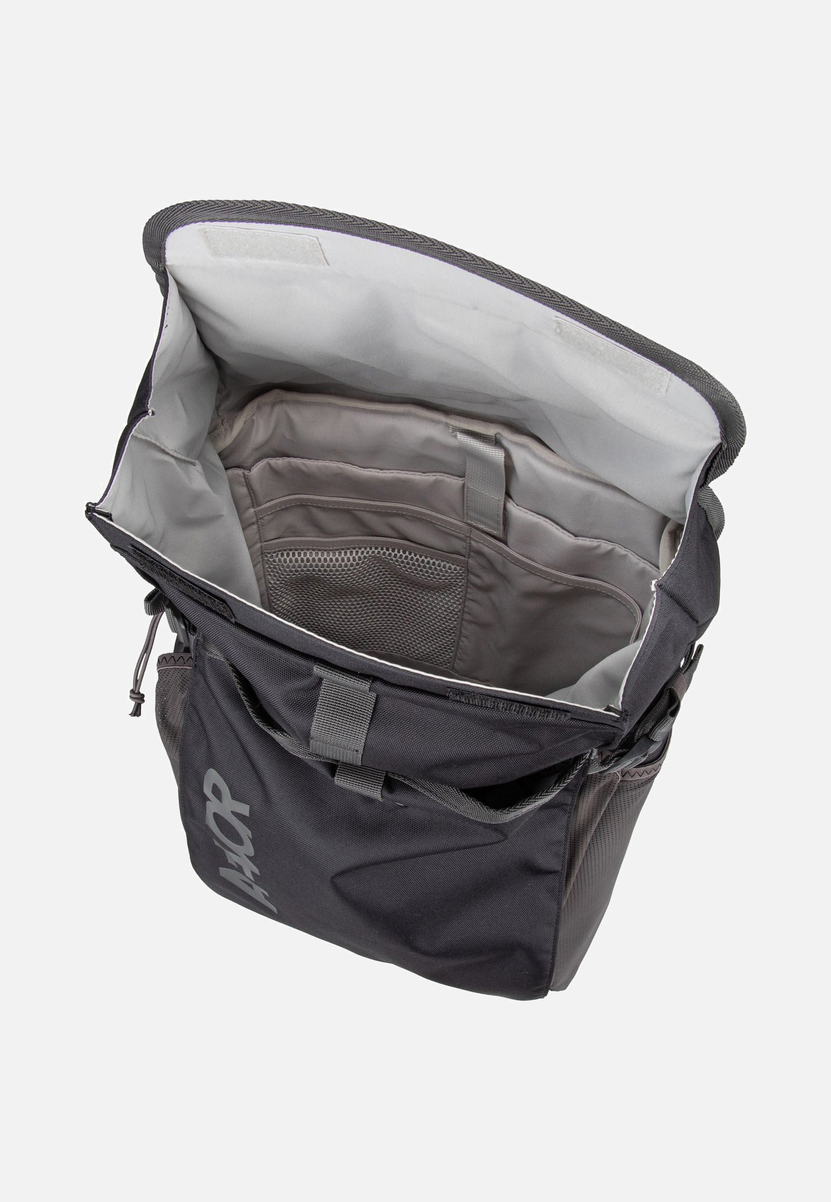 AEVOR Roll Pack Black Charcoal Rucksack