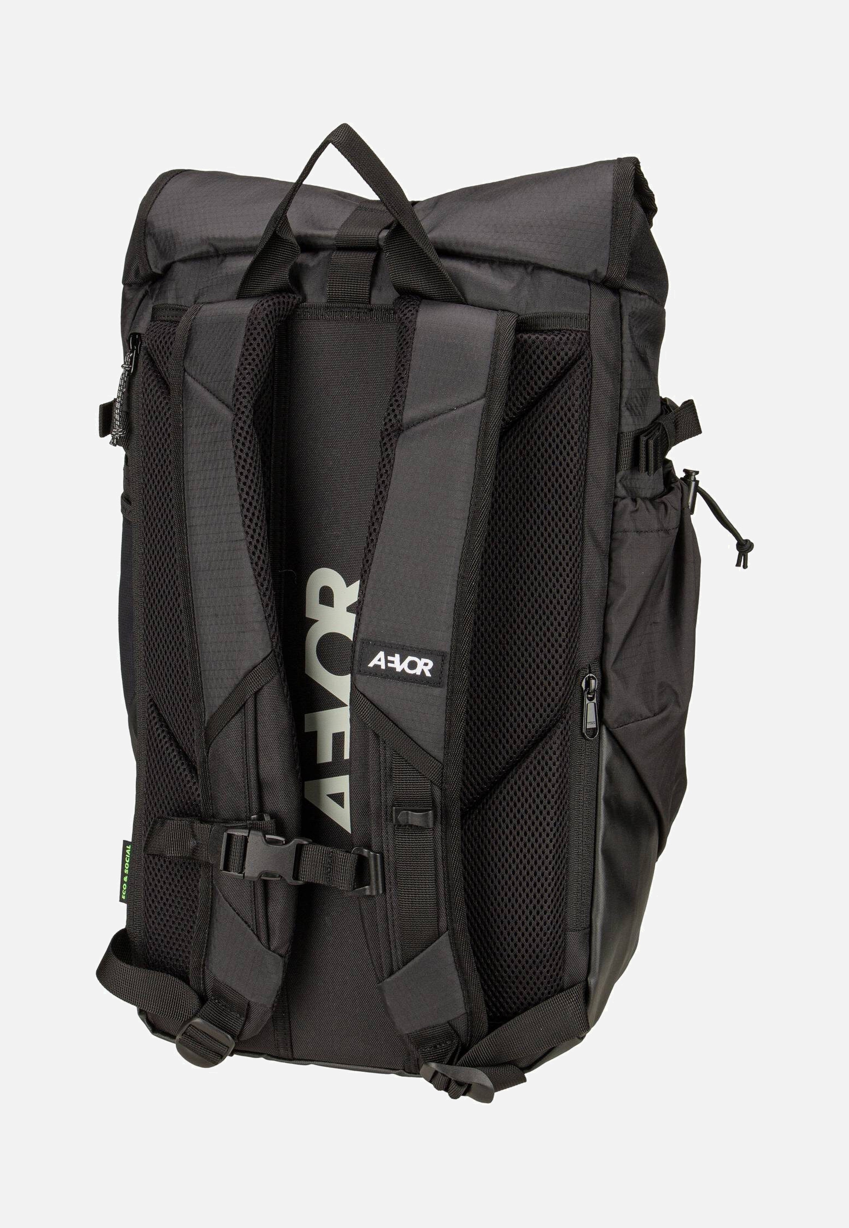 AEVOR Roll Pack Proof Black Rucksack