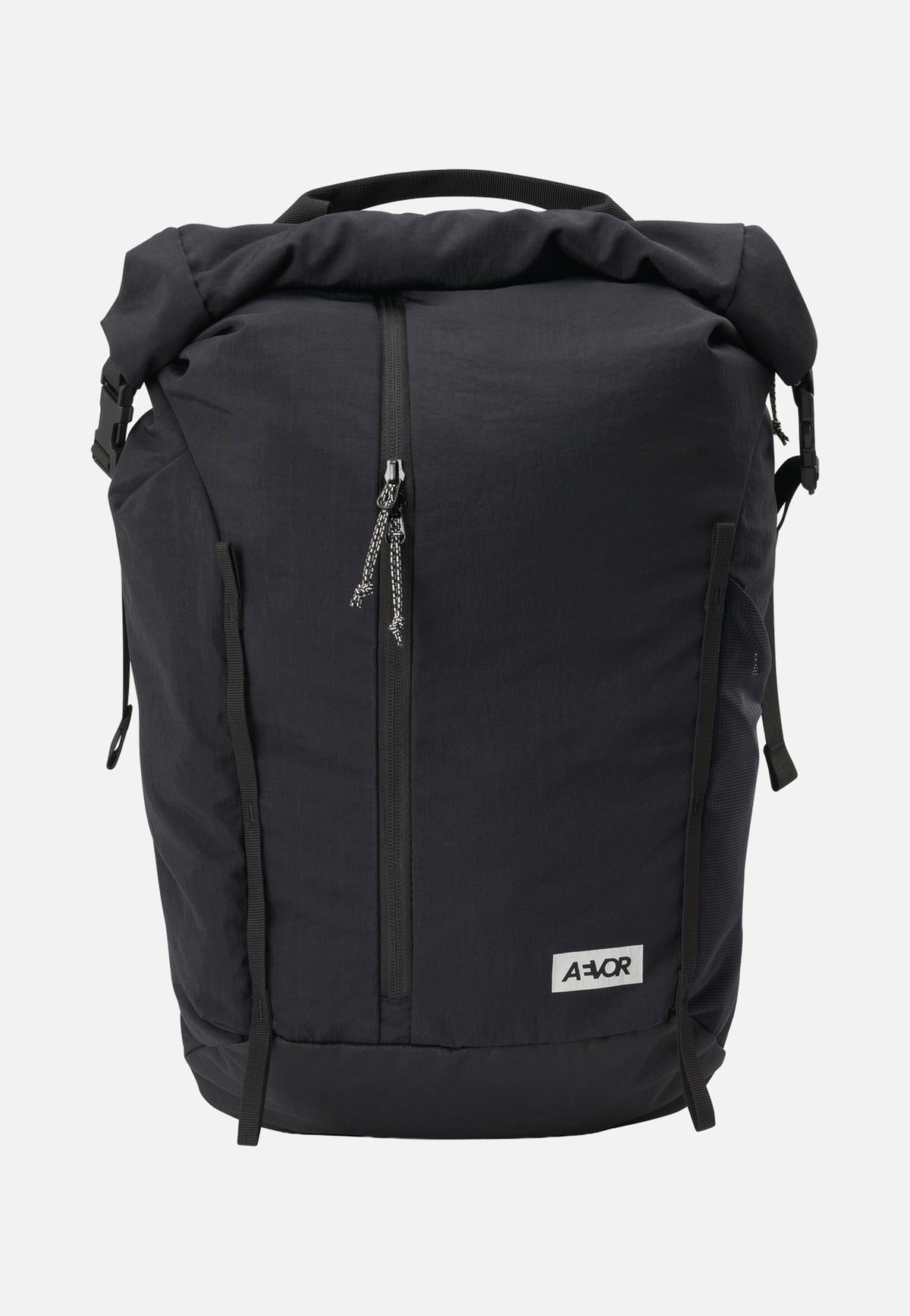 AEVOR Active Pack Black Rolltop Rucksack