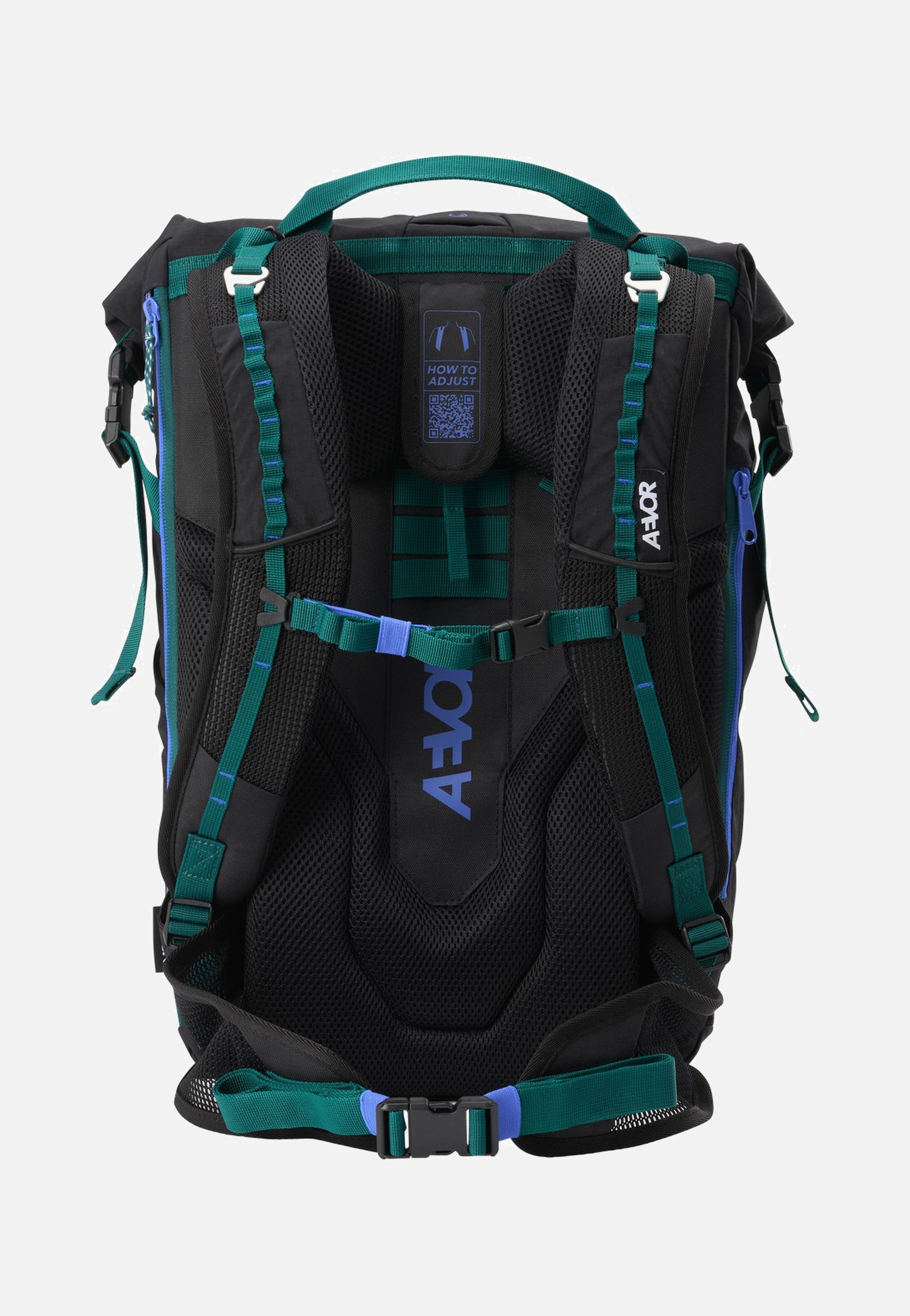 AEVOR Active Pack Dual Dip Aqua Drift Rolltop Backpack