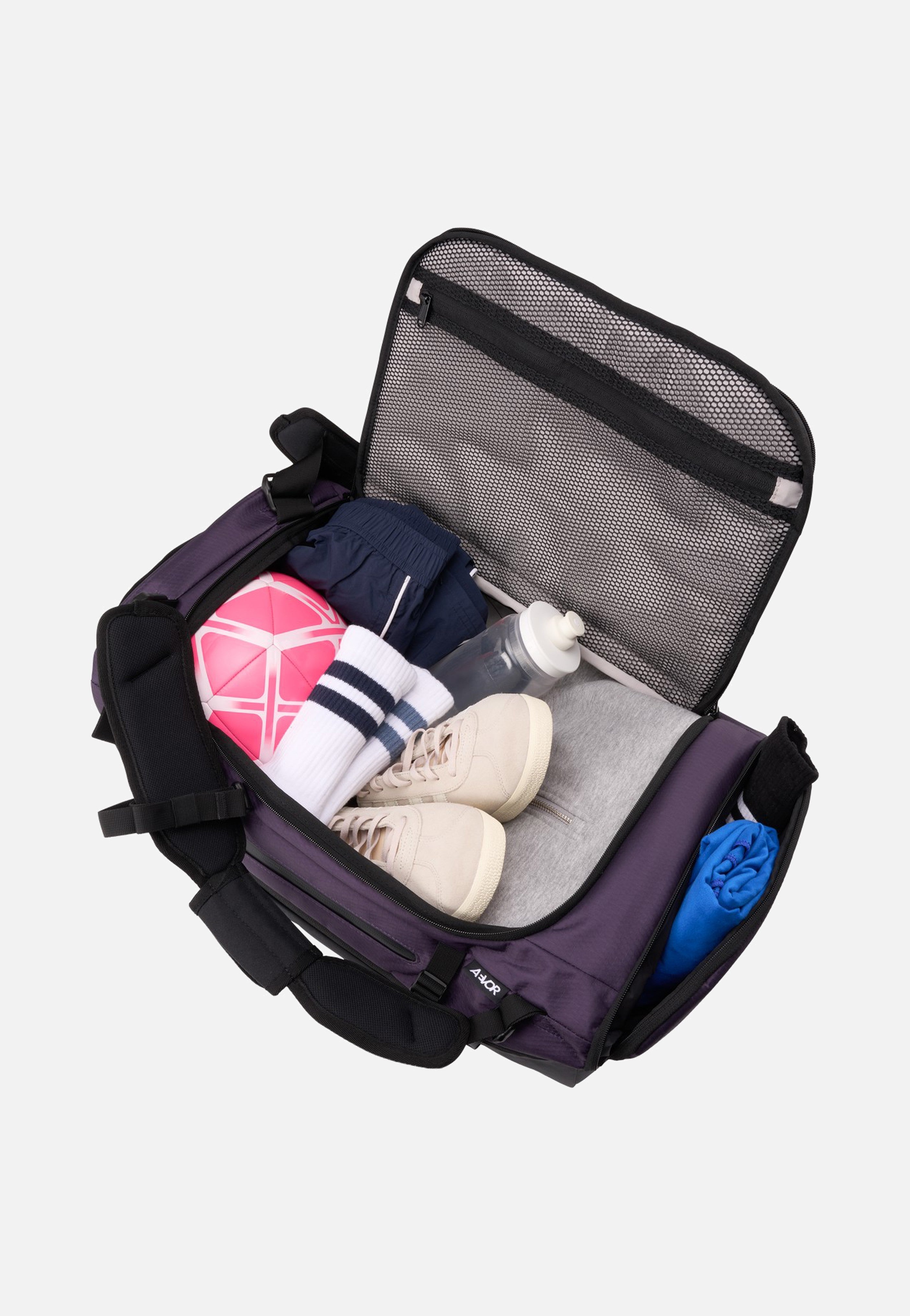 AEVOR Duffel Pack Proof Phantom Purple Dufflebag