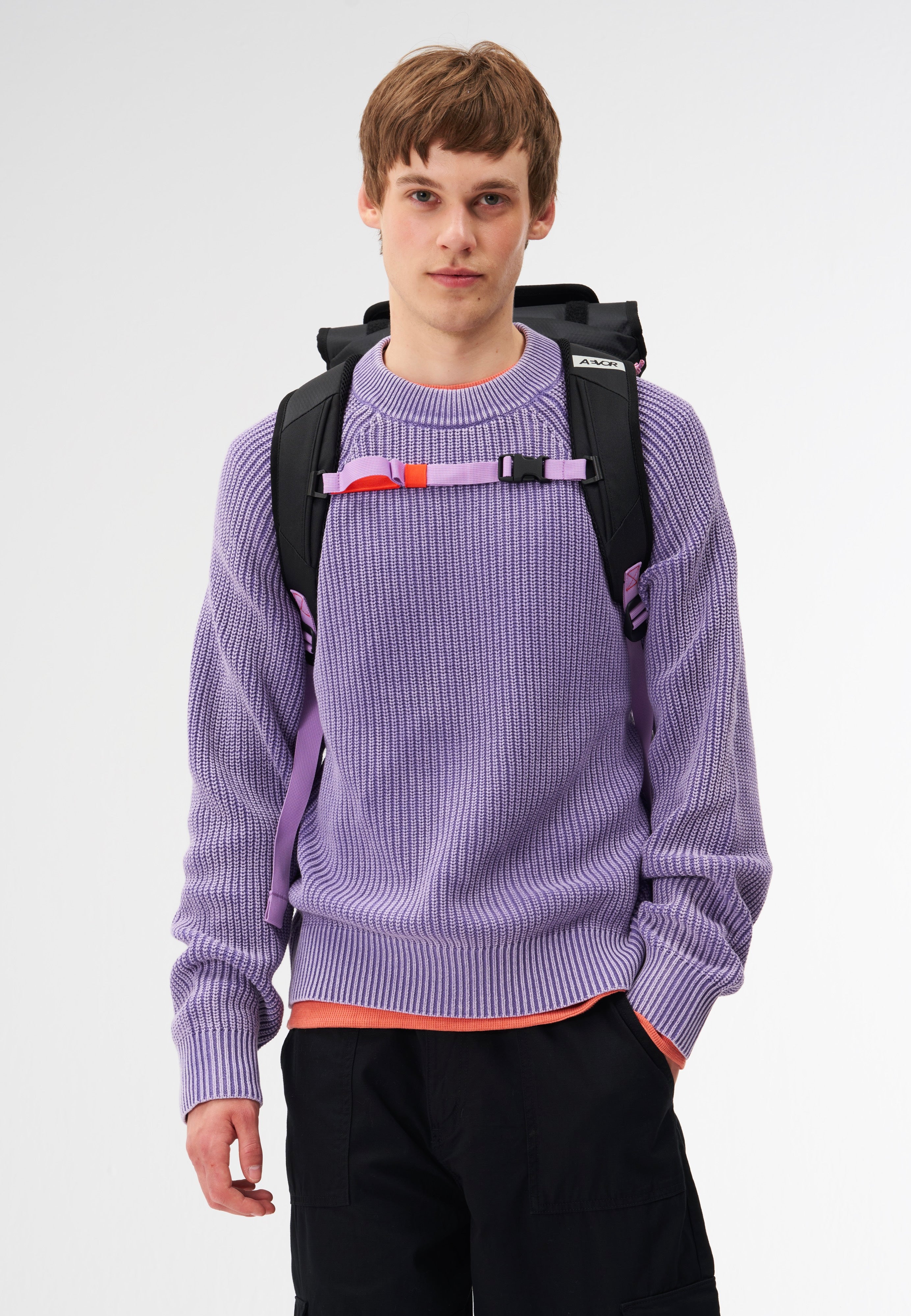 AEVOR Trip Pack Proof Dual Dip Violet Rush Rolltop Backpack