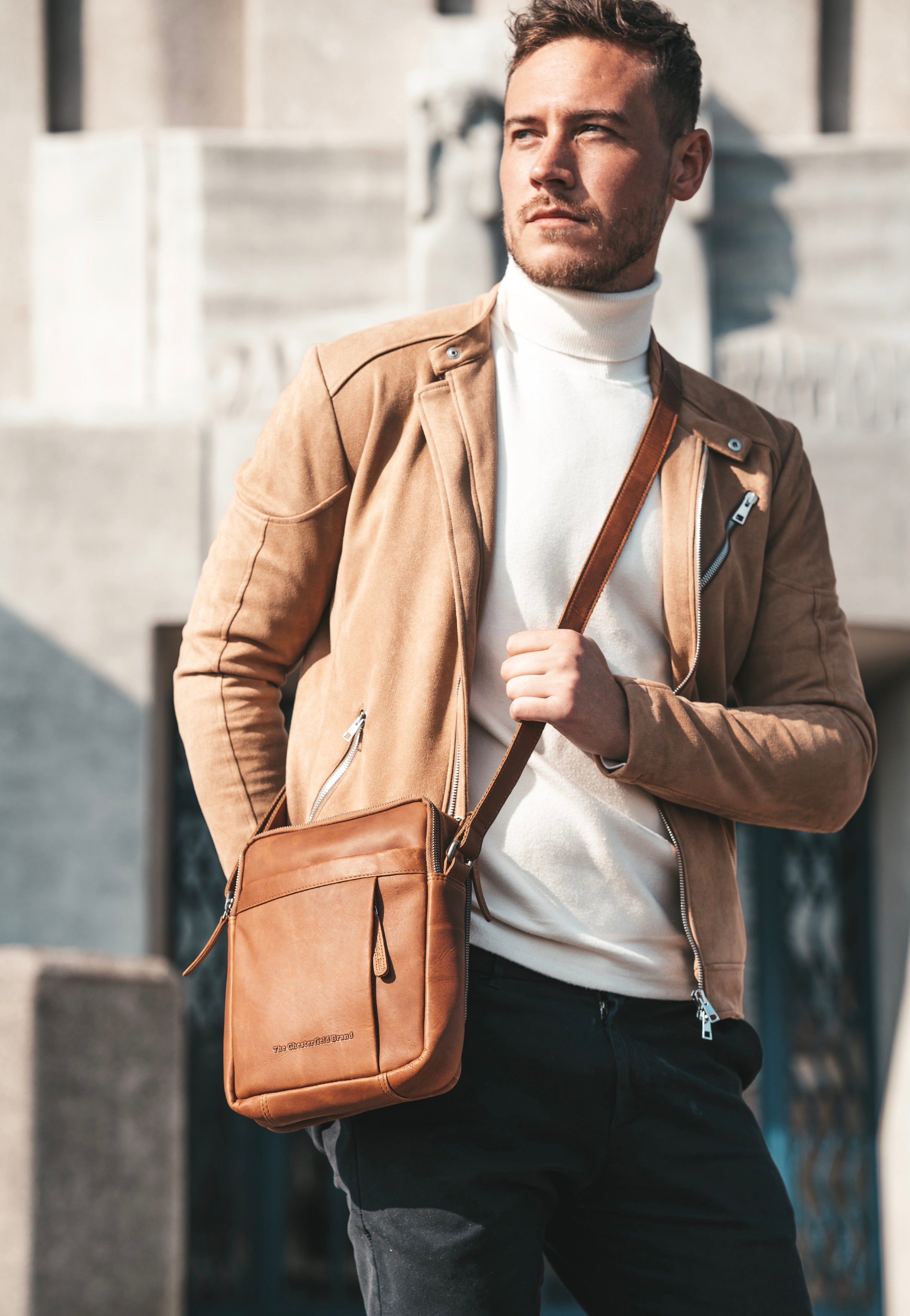 The Chesterfield Brand Alva 0955 Cognac Crossbody Bag