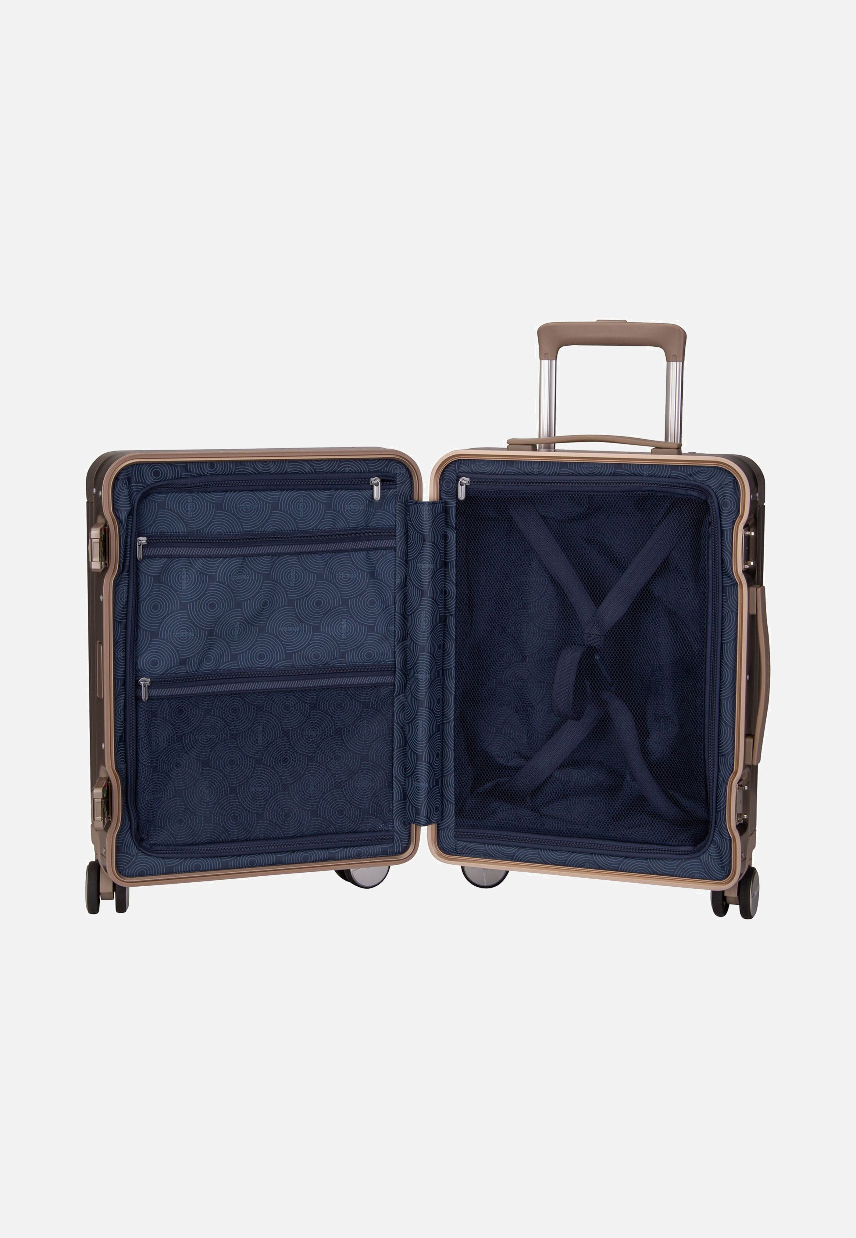 American Tourister Soundbox Alu Spinner 55 Bronze Koffer