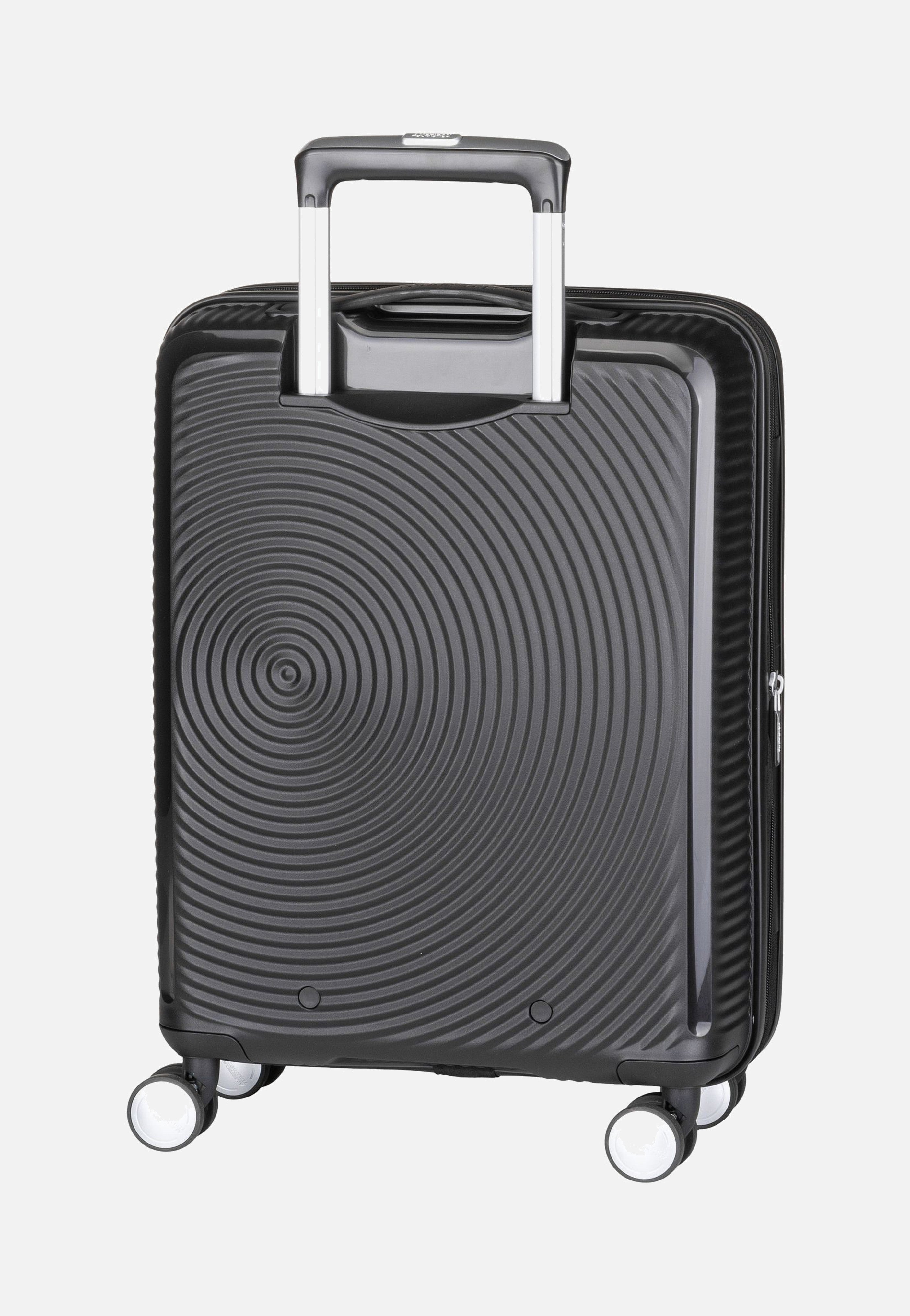 American Tourister SoundBox Spinner 55 EXP Bass Black Koffer