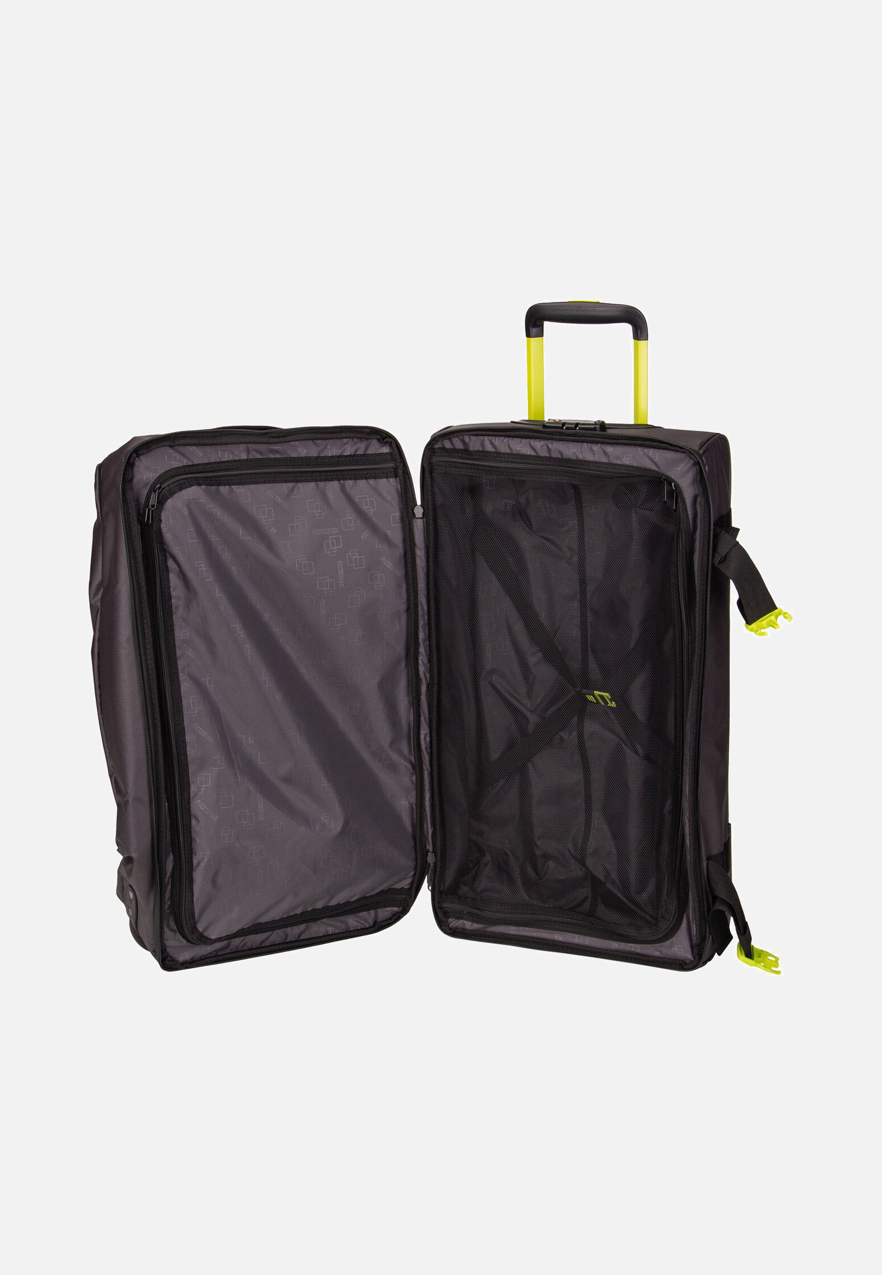 American Tourister Urban Track Duffle M Black/Lime Reisetasche