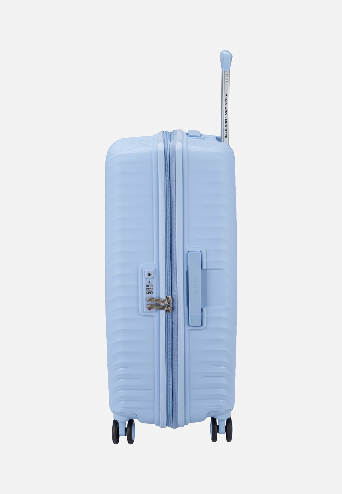 American Tourister Diablast Spinner 68/25 Exp TSA Glacier Blue Koffer