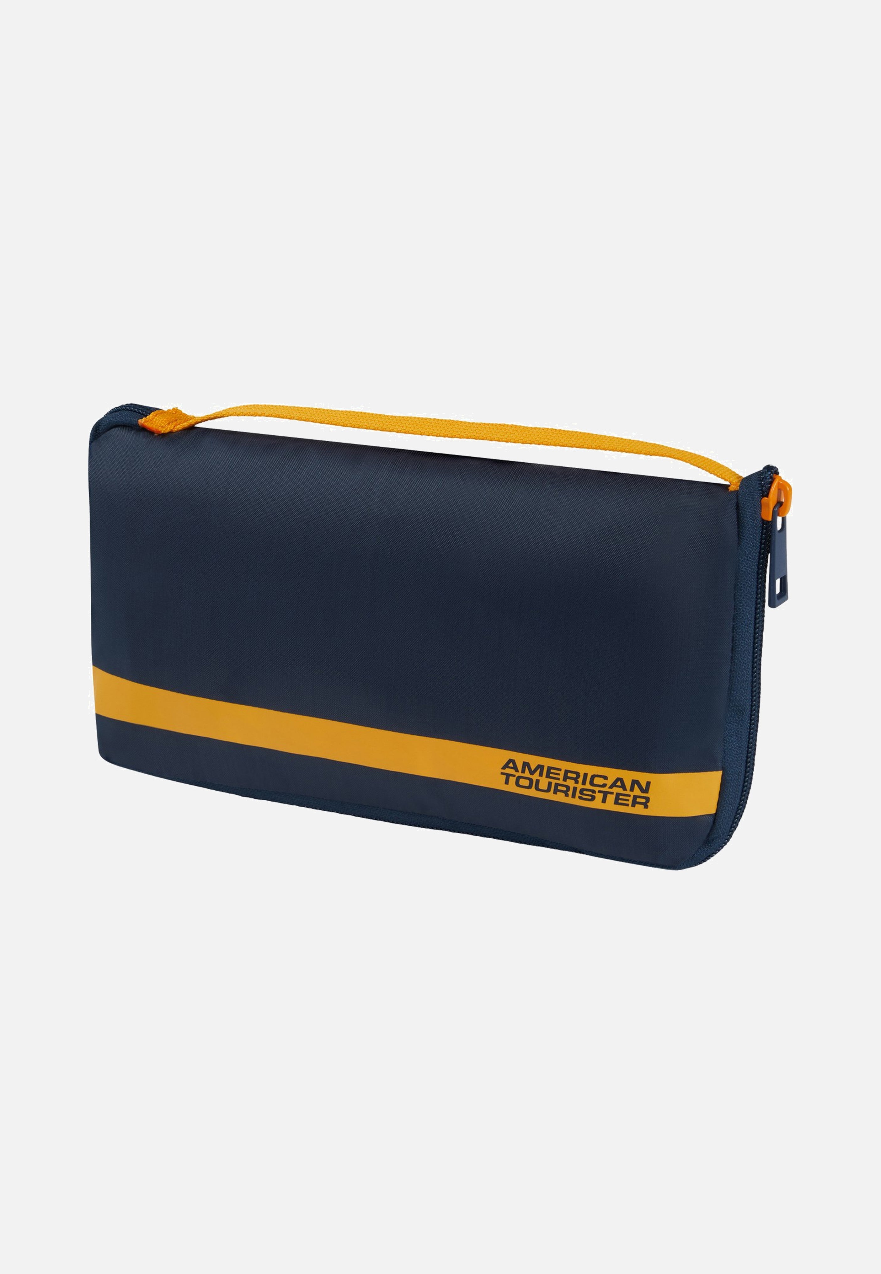 American Tourister Foldable L Navy/Orange Luggage Cover