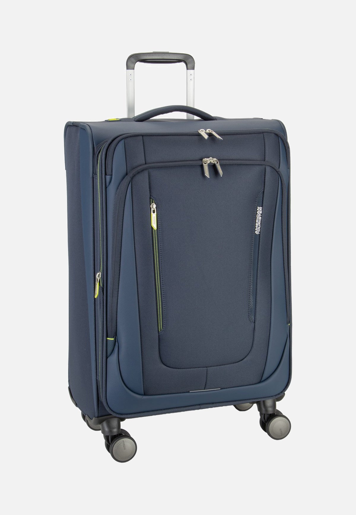 American Tourister Wanderlite Spinner M Exp Dark Navy Koffer