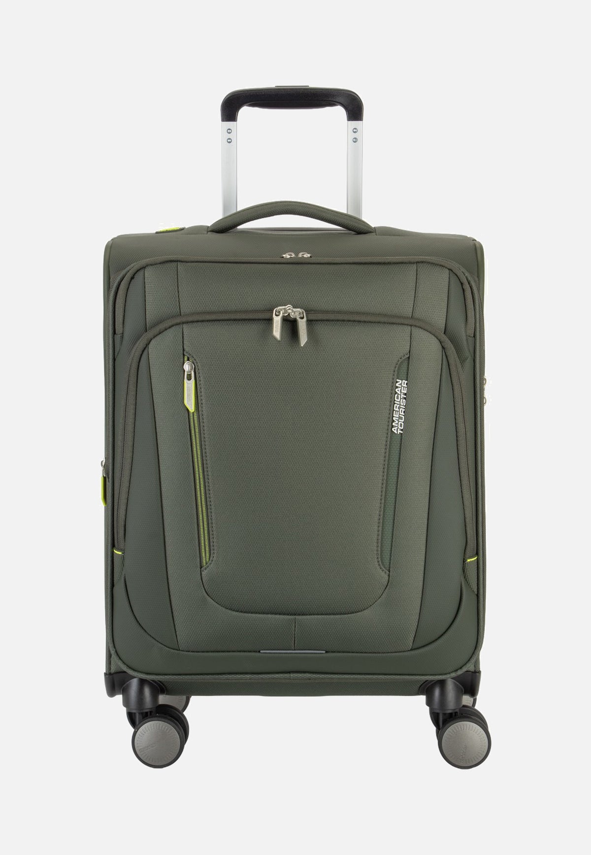 American Tourister Wanderlite Spinner S Exp Dark Khaki Koffer