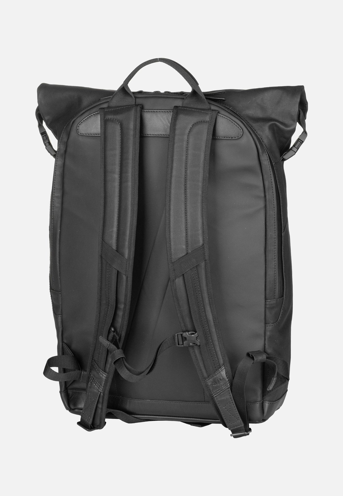 aunts & uncles Matsuyama Black Rolltop Rucksack