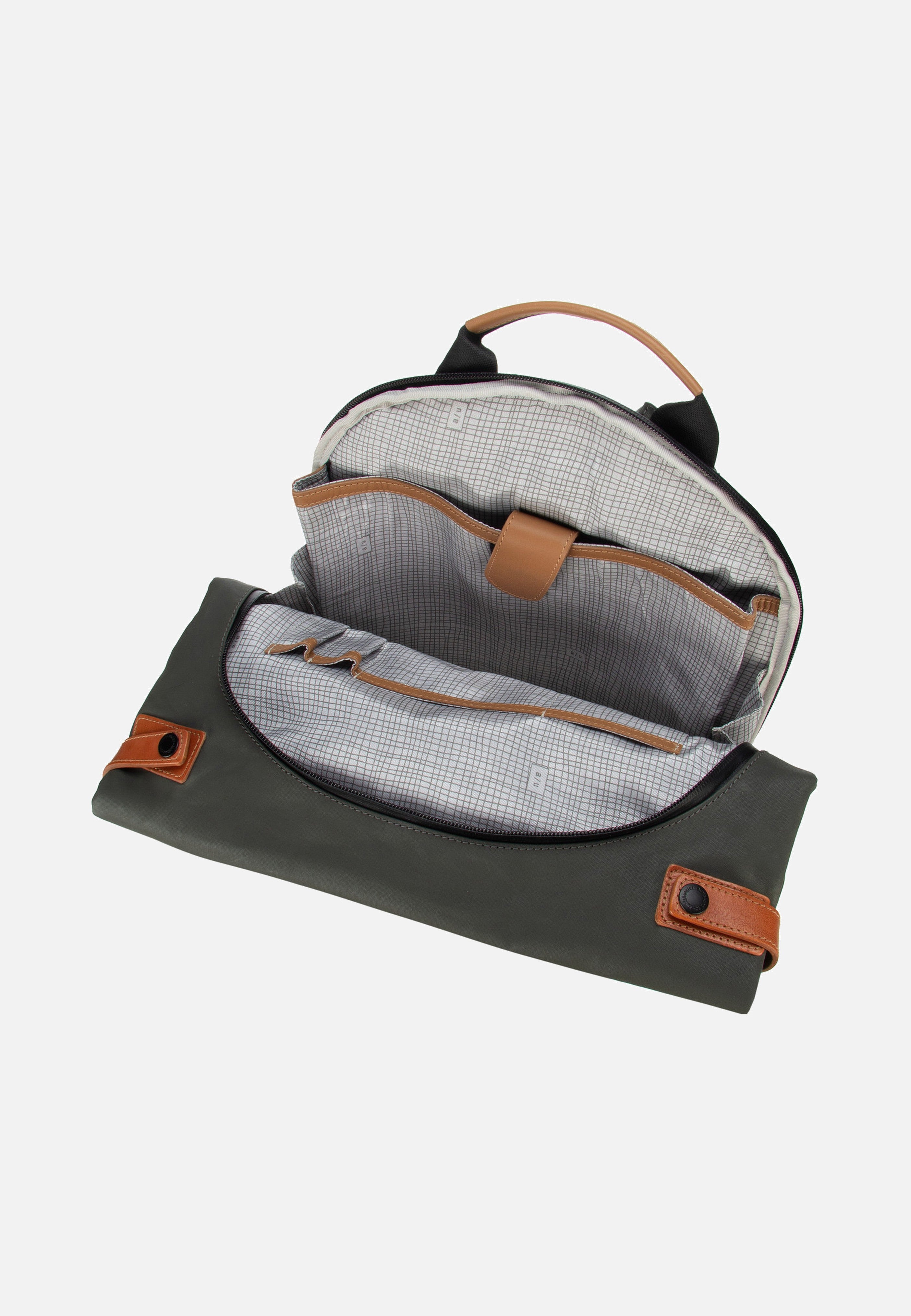 aunts & uncles Osaka Gravity Grey Rolltop Rucksack
