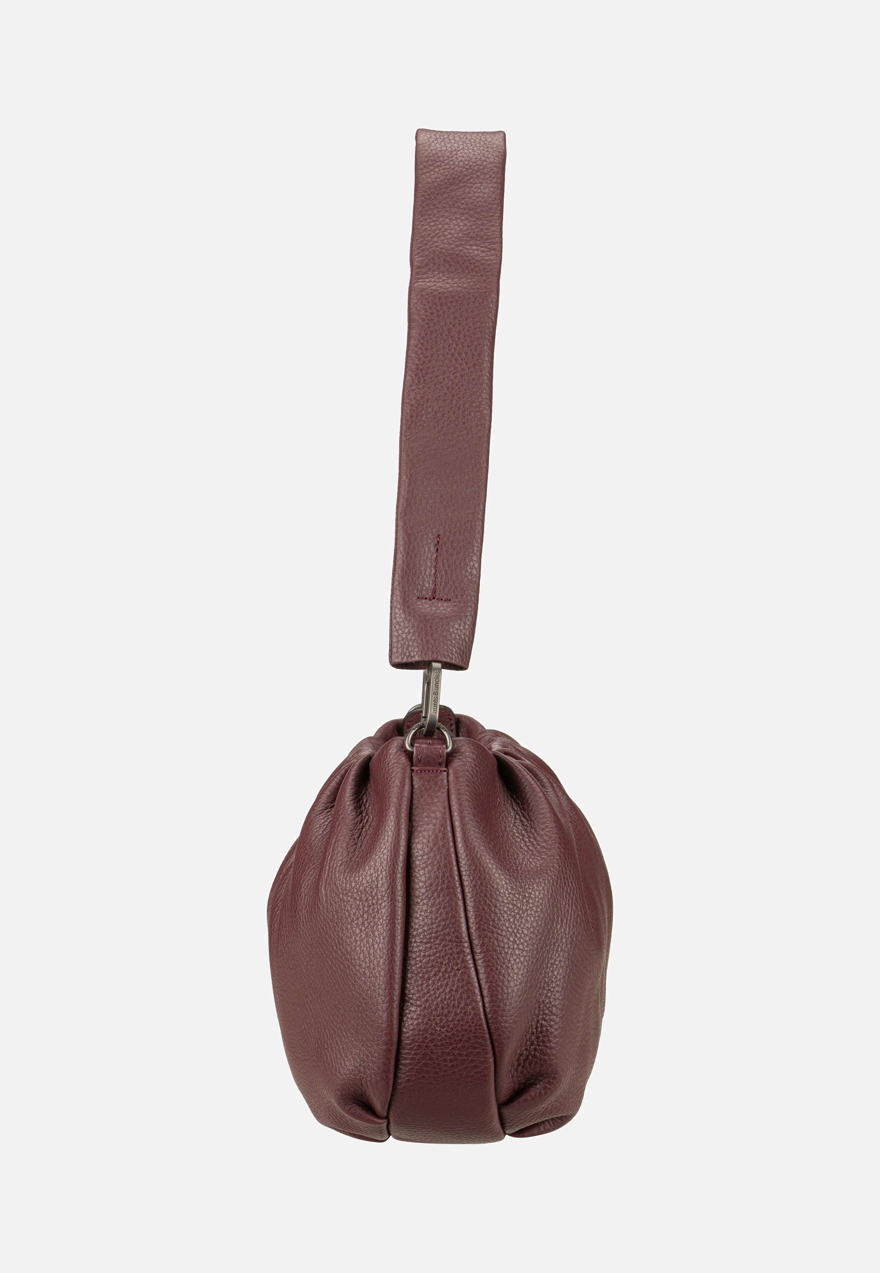 aunts & uncles Pearl Merlot Schultertasche