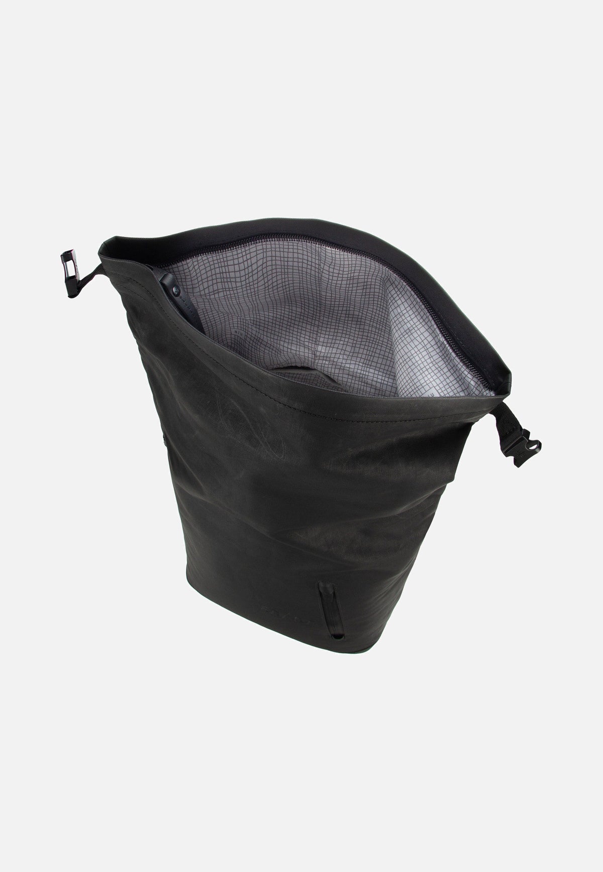 aunts & uncles Tokio Black Rolltop Rucksack