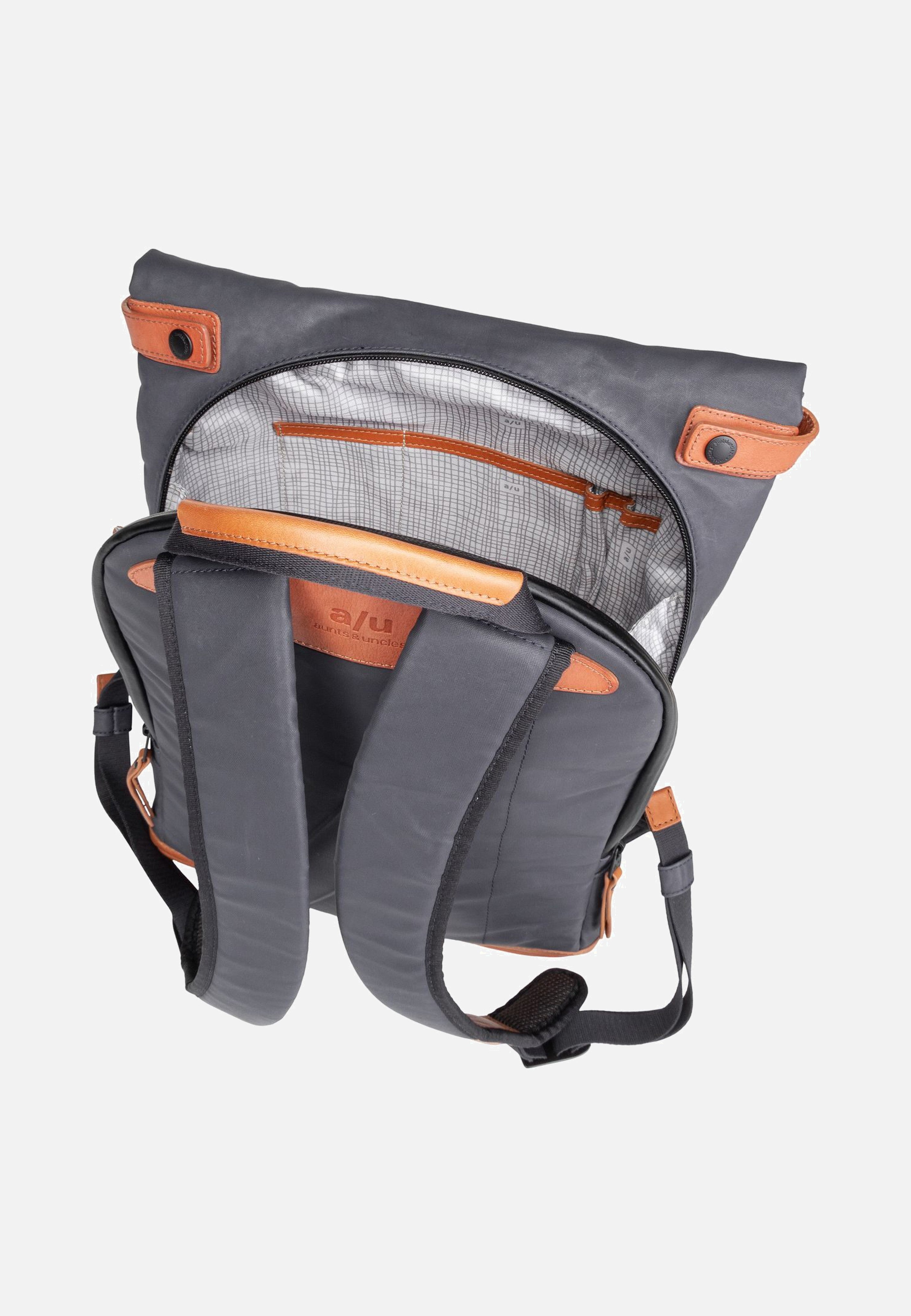 aunts & uncles Yokohama Night Blue Rolltop Rucksack