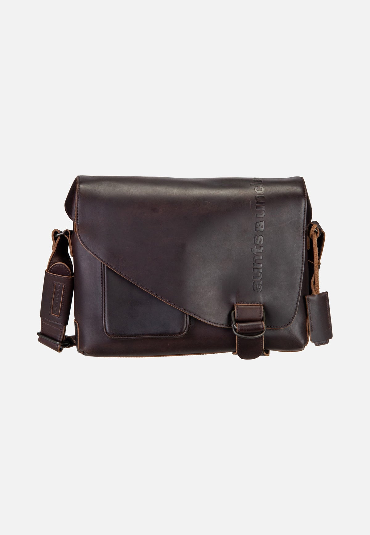 aunts & uncles Judd Dark Brown Messenger Bag