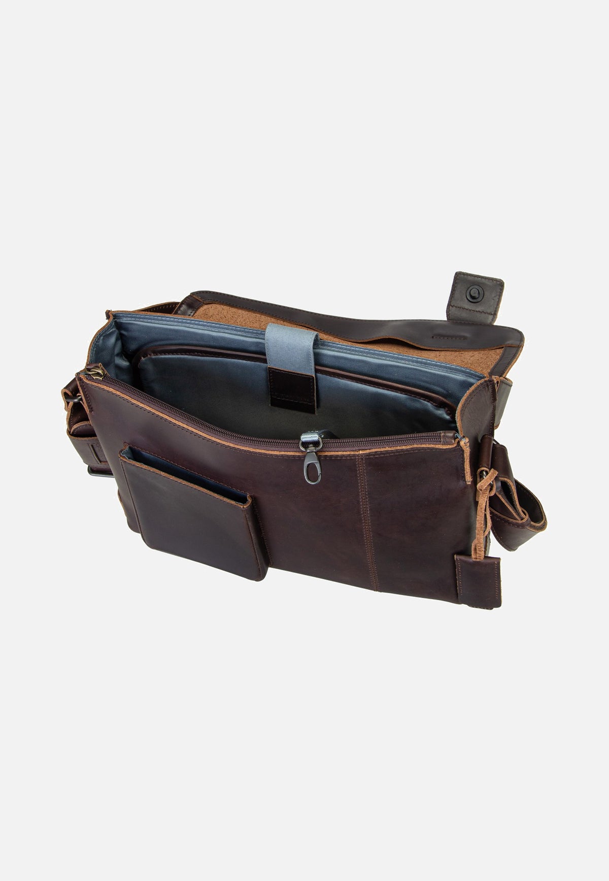 aunts & uncles Judd Dark Brown Messenger Bag