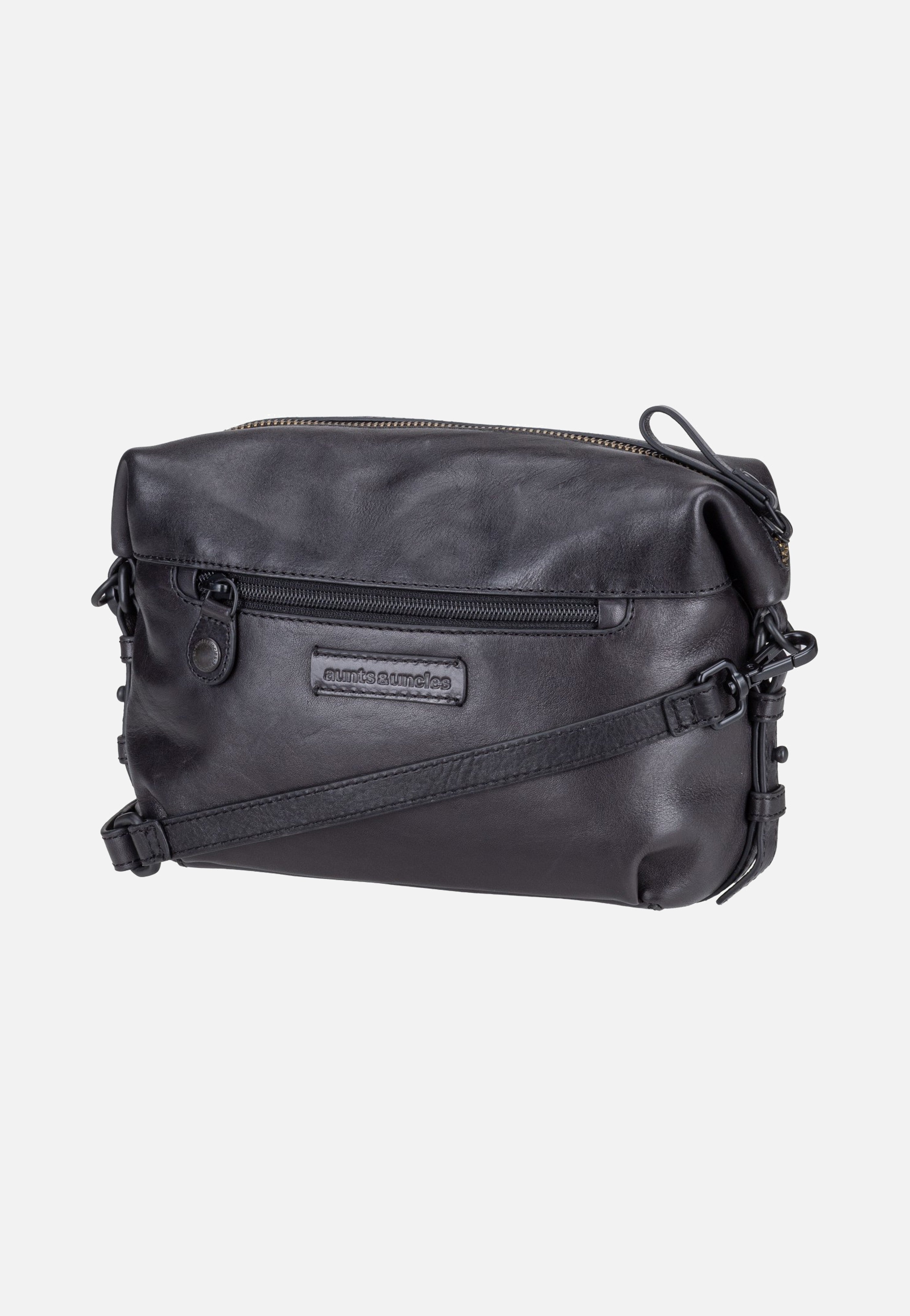 aunts & uncles Mrs. Cannoli Black Smoke Crossbody Bag