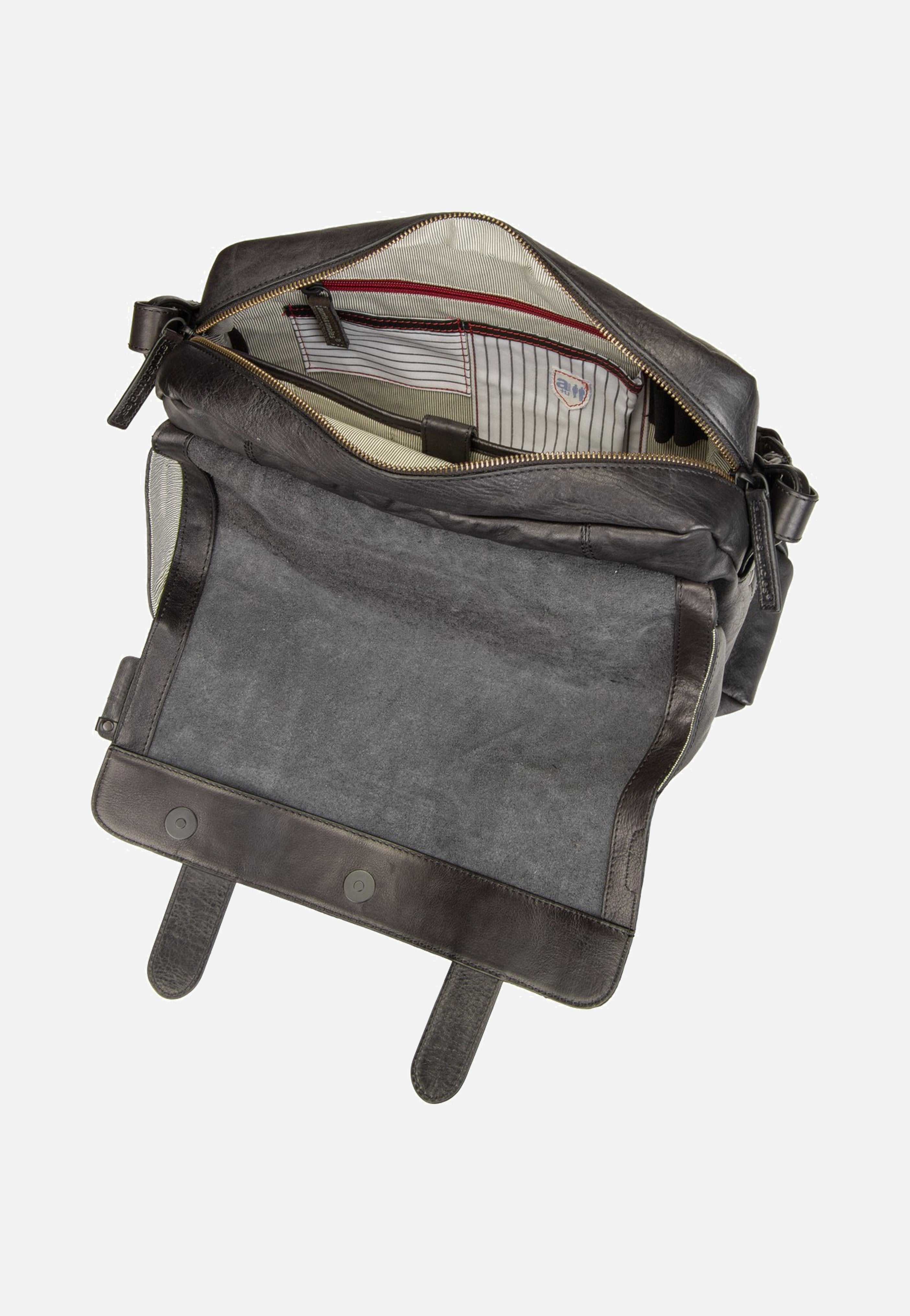 aunts & uncles Mrs. Honey Pie Black Smoke Messenger Bag