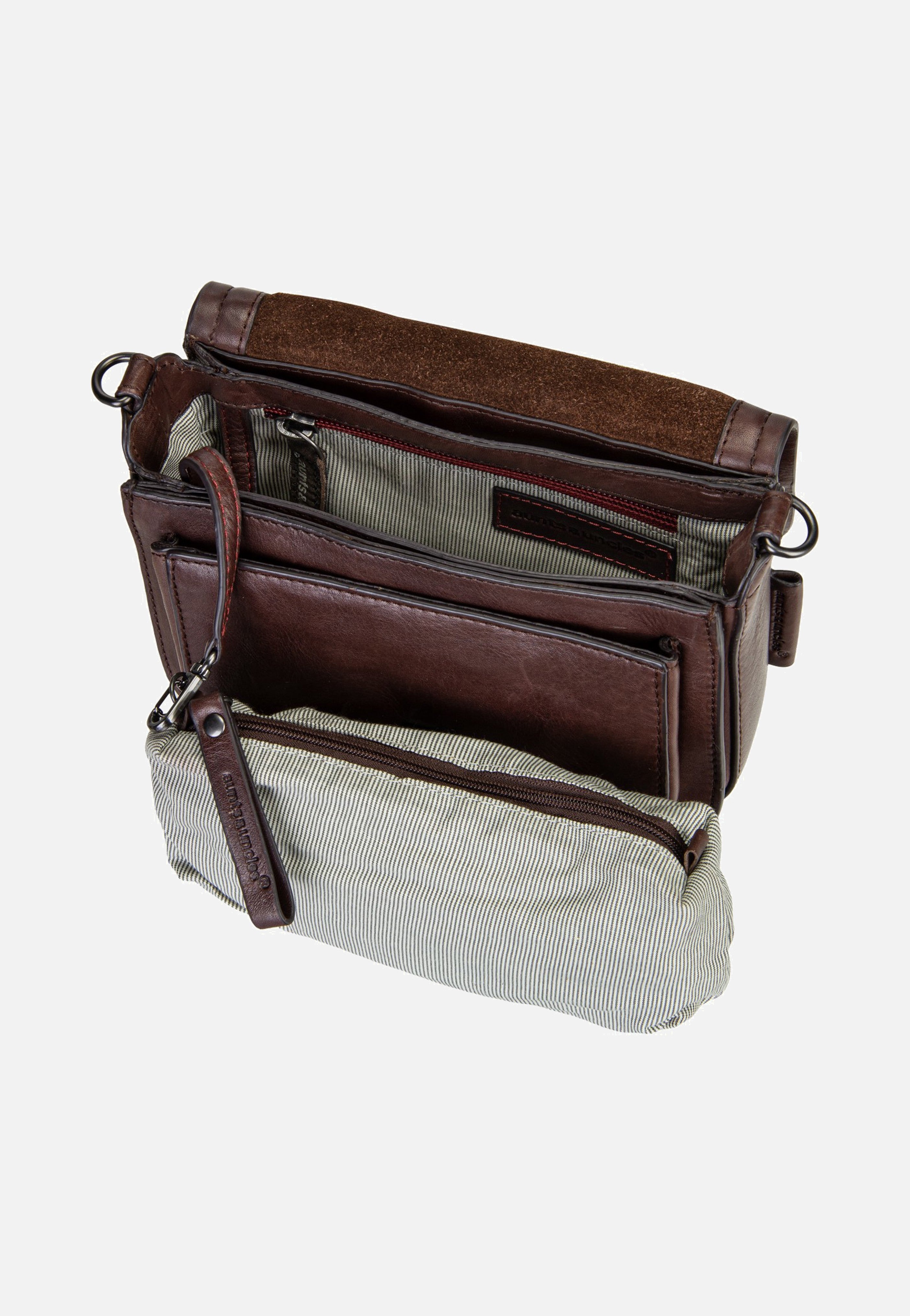aunts & uncles Mrs. Waffle Coffee Bean Saddle Bag