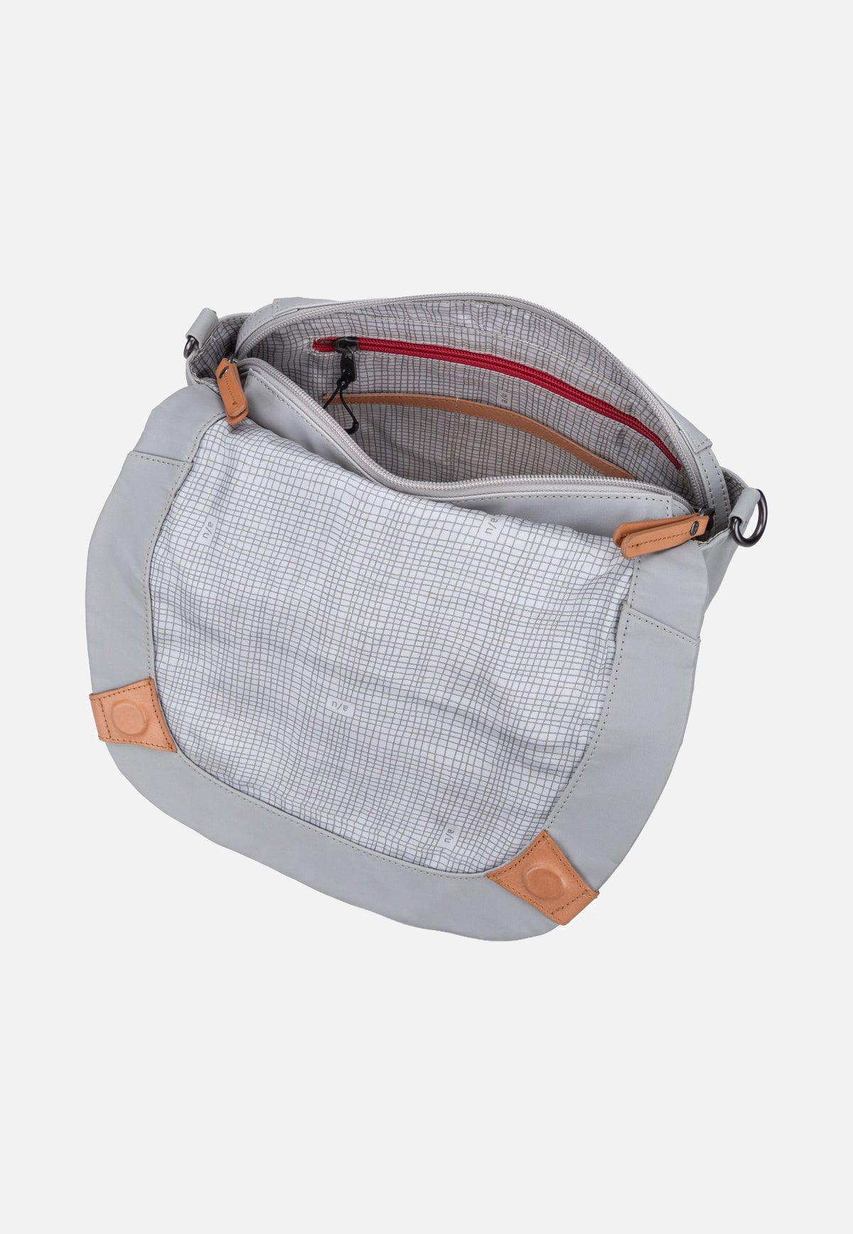 aunts & uncles Sendai Circular Grey Messenger Bag