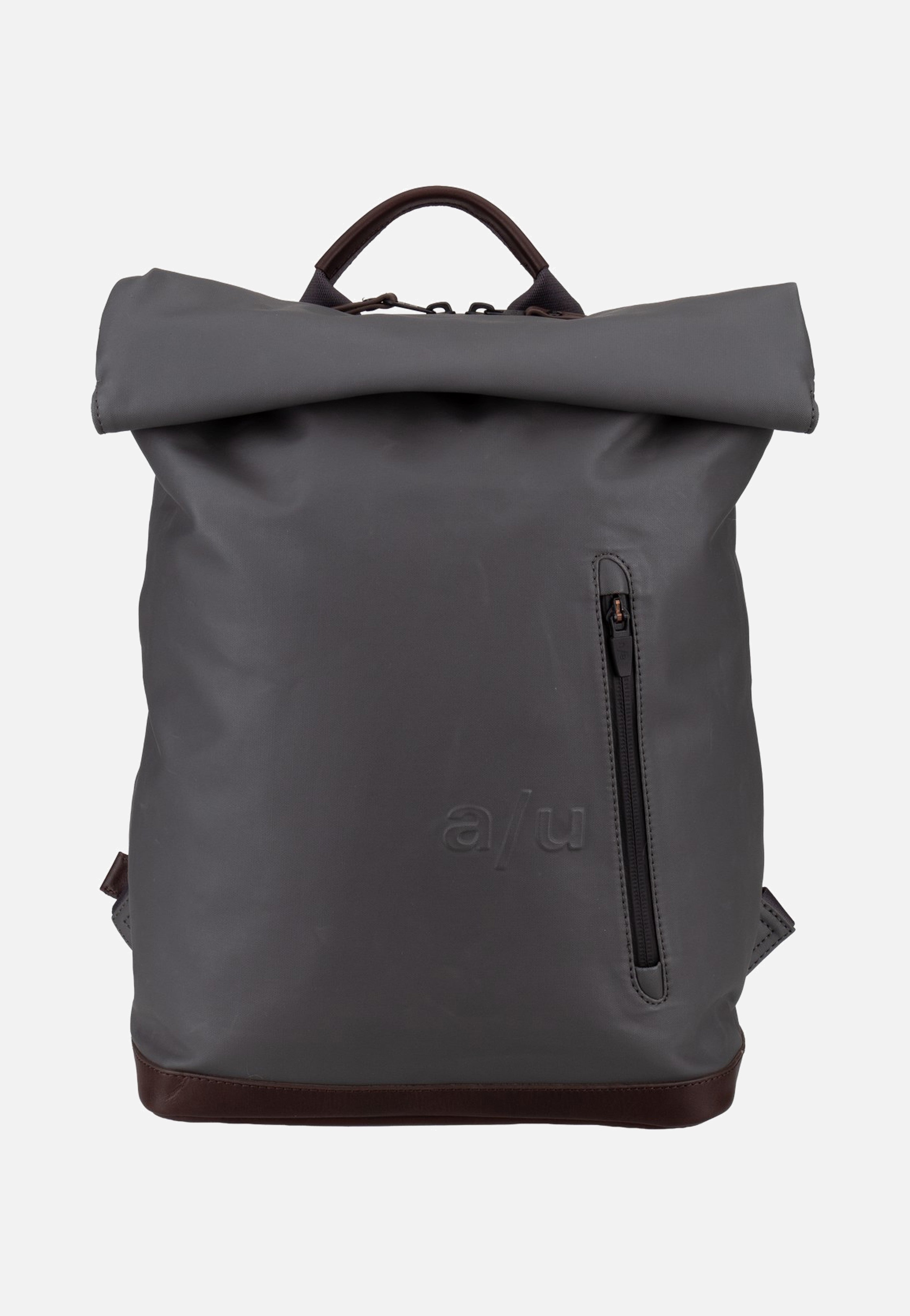 aunts & uncles Wakayama Pewter Rolltop Rucksack