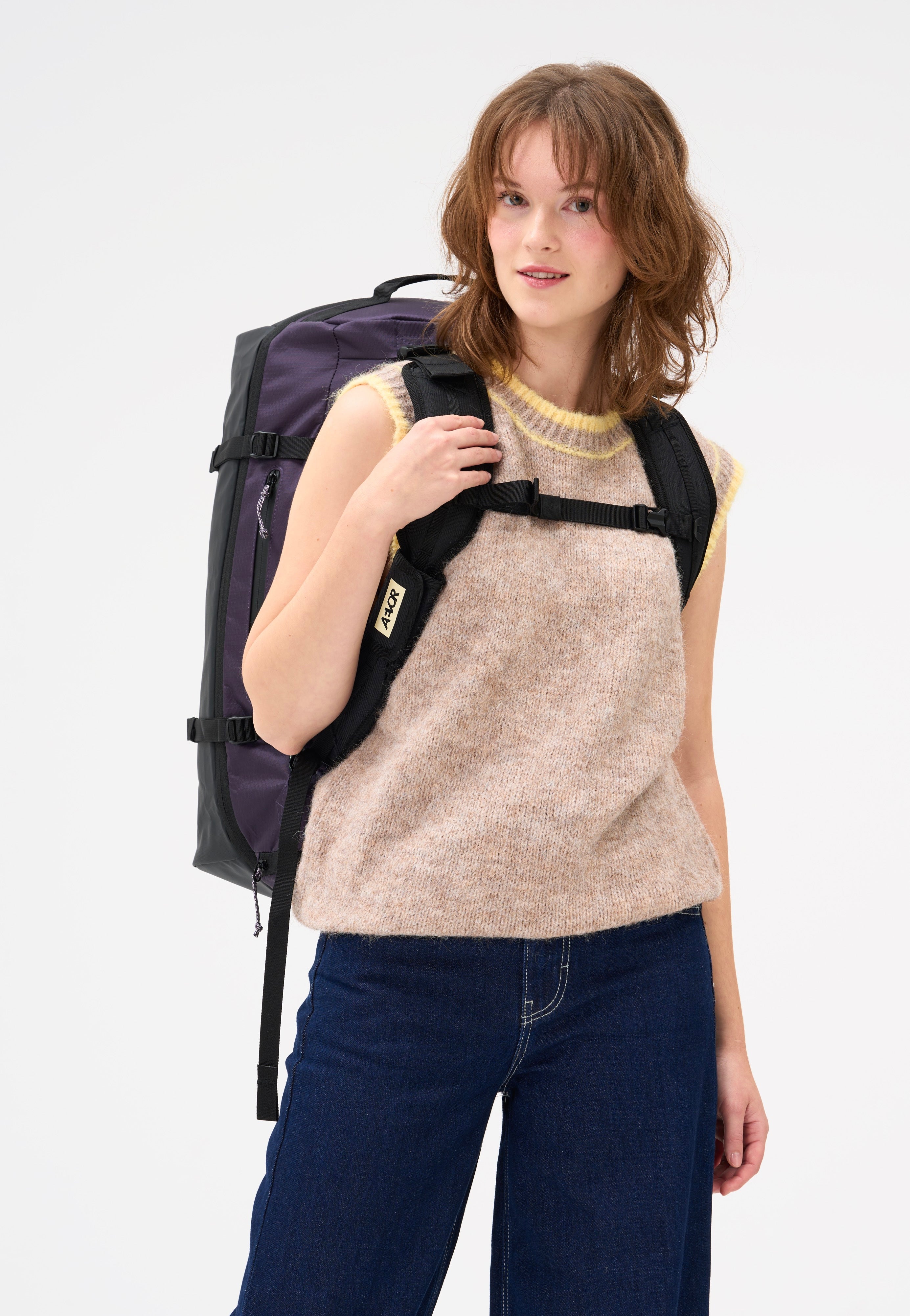 AEVOR Duffel Pack Proof Phantom Purple Dufflebag