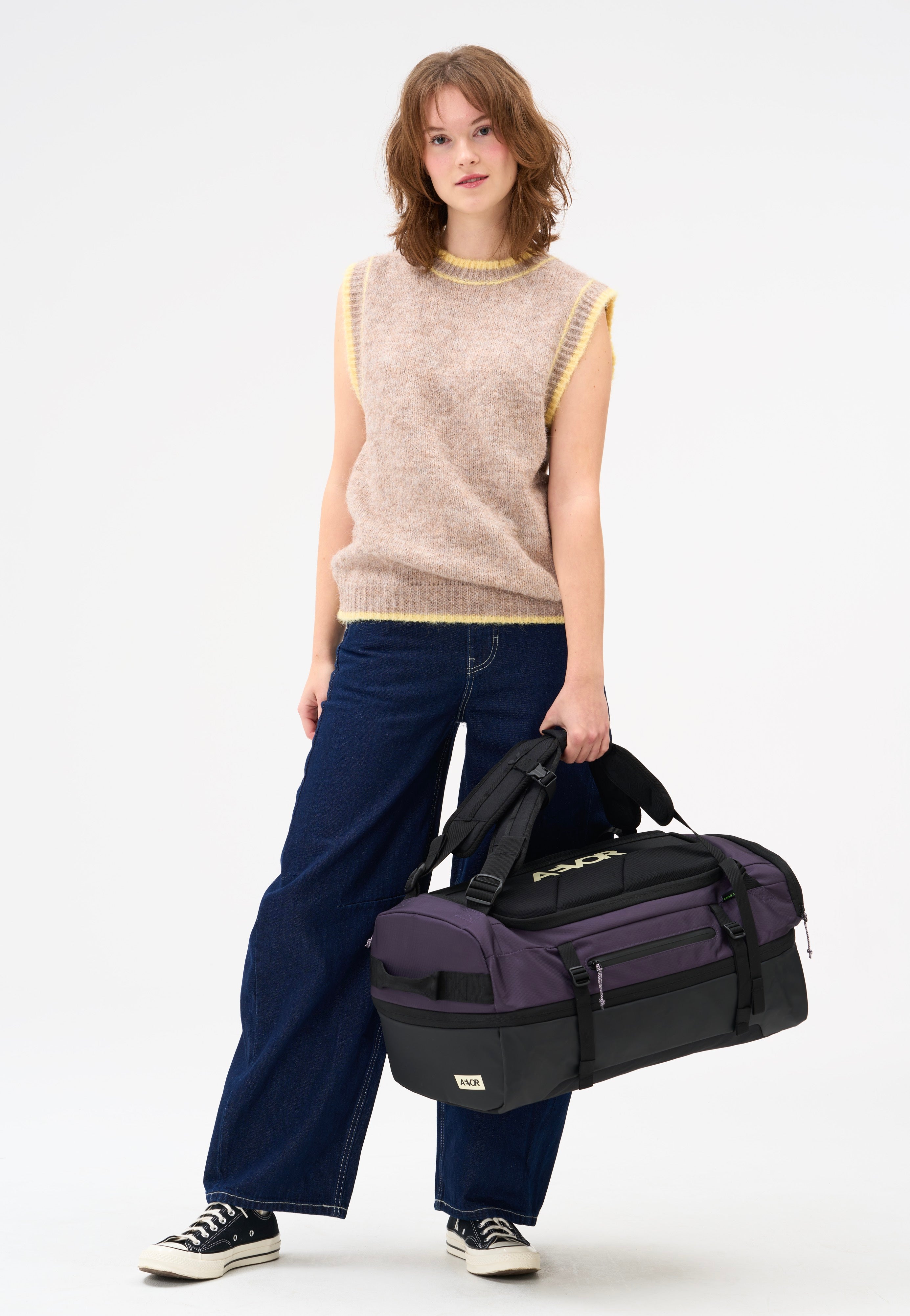 AEVOR Duffel Pack Proof Phantom Purple Dufflebag