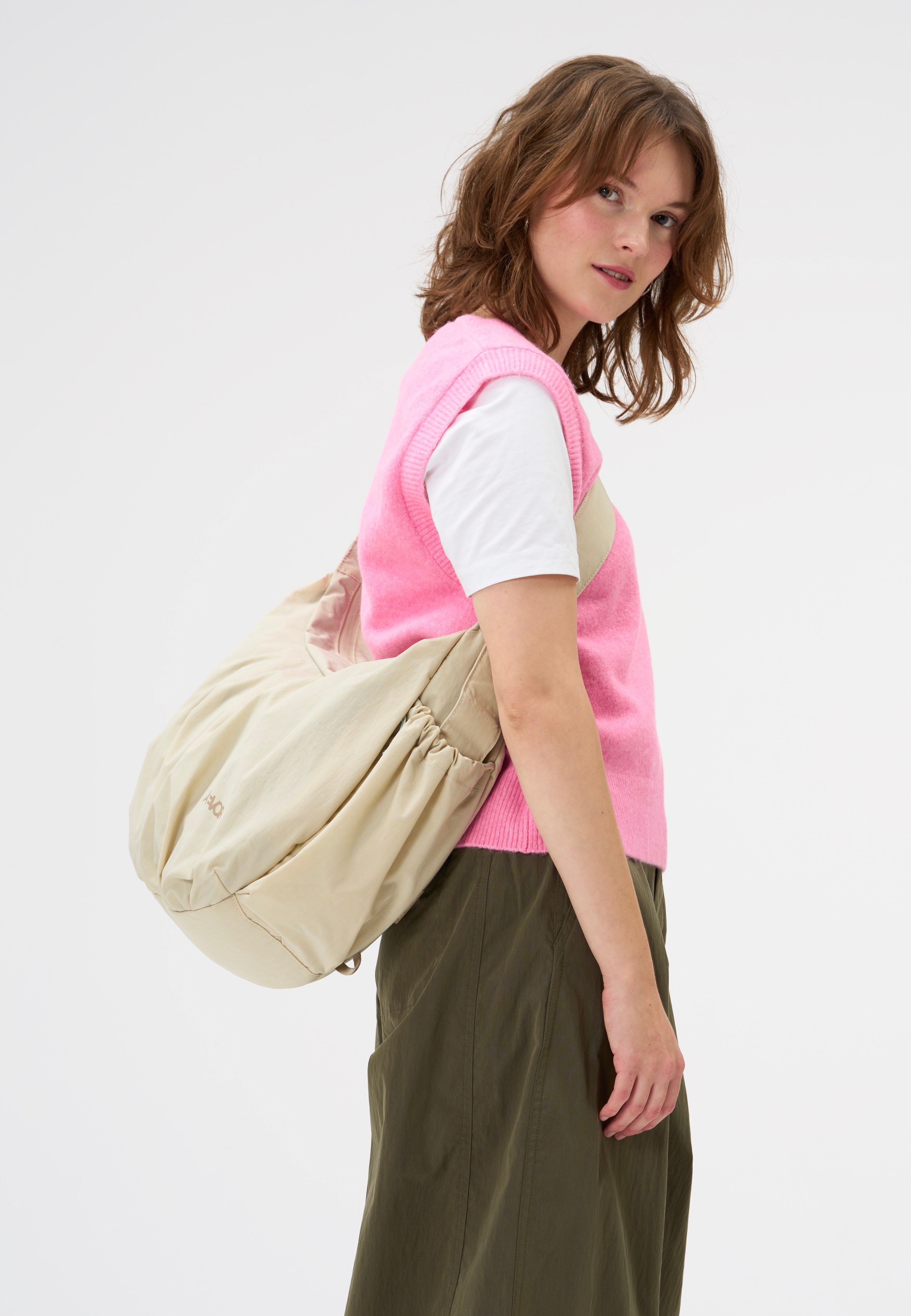 AEVOR Slouchy Bag Off-White Sling Bag