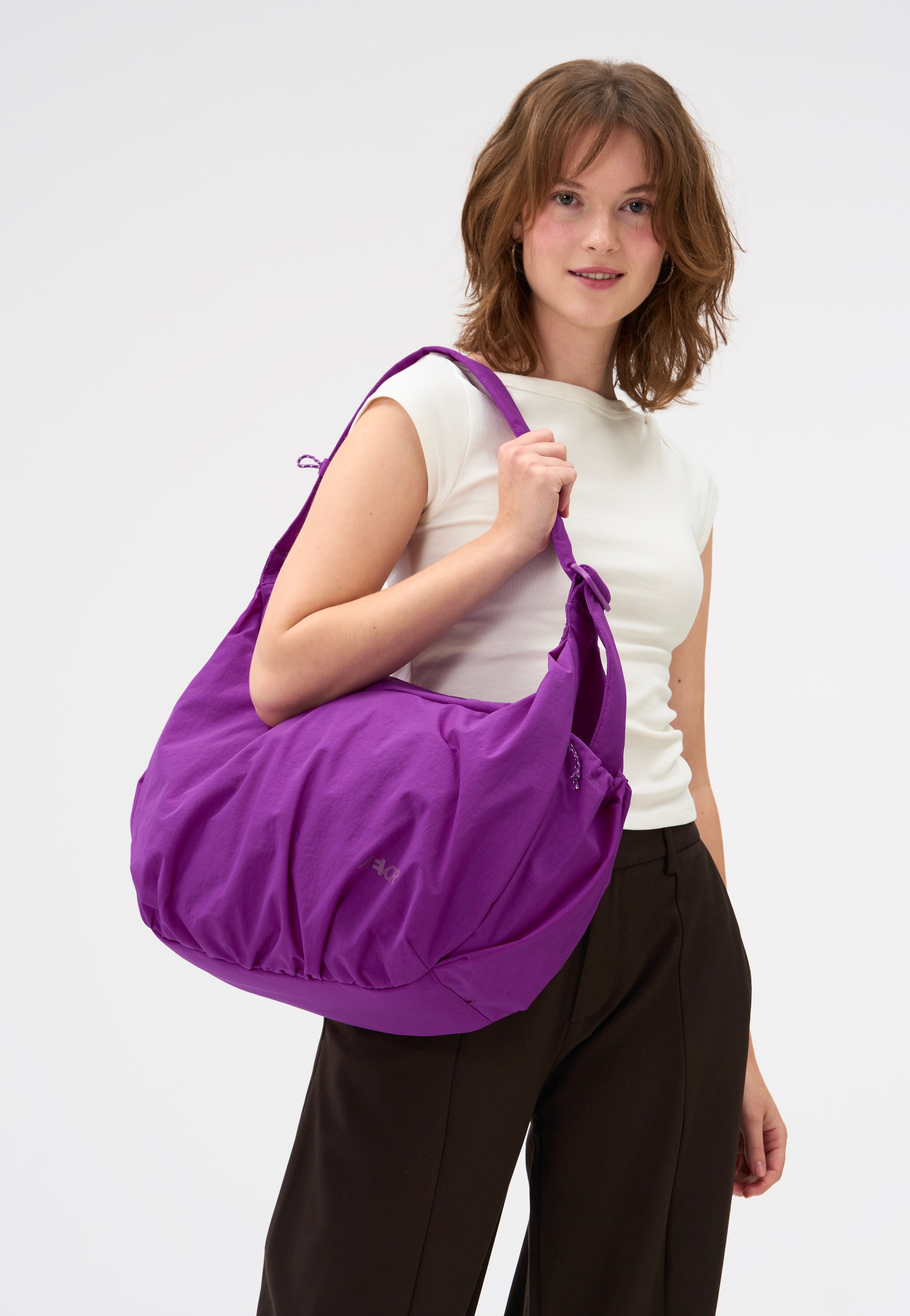 AEVOR Slouchy Bag Electric Fuchsia Sling Bag