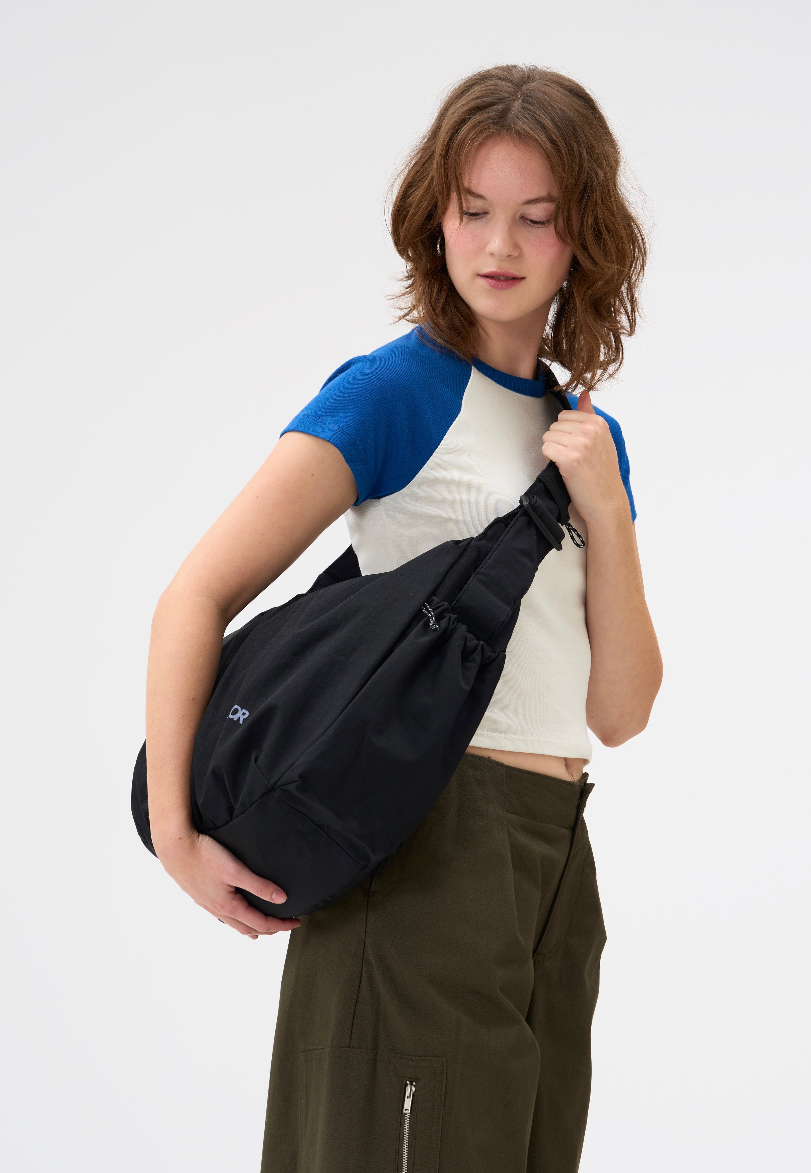 AEVOR Slouchy Bag Black Sling Bag