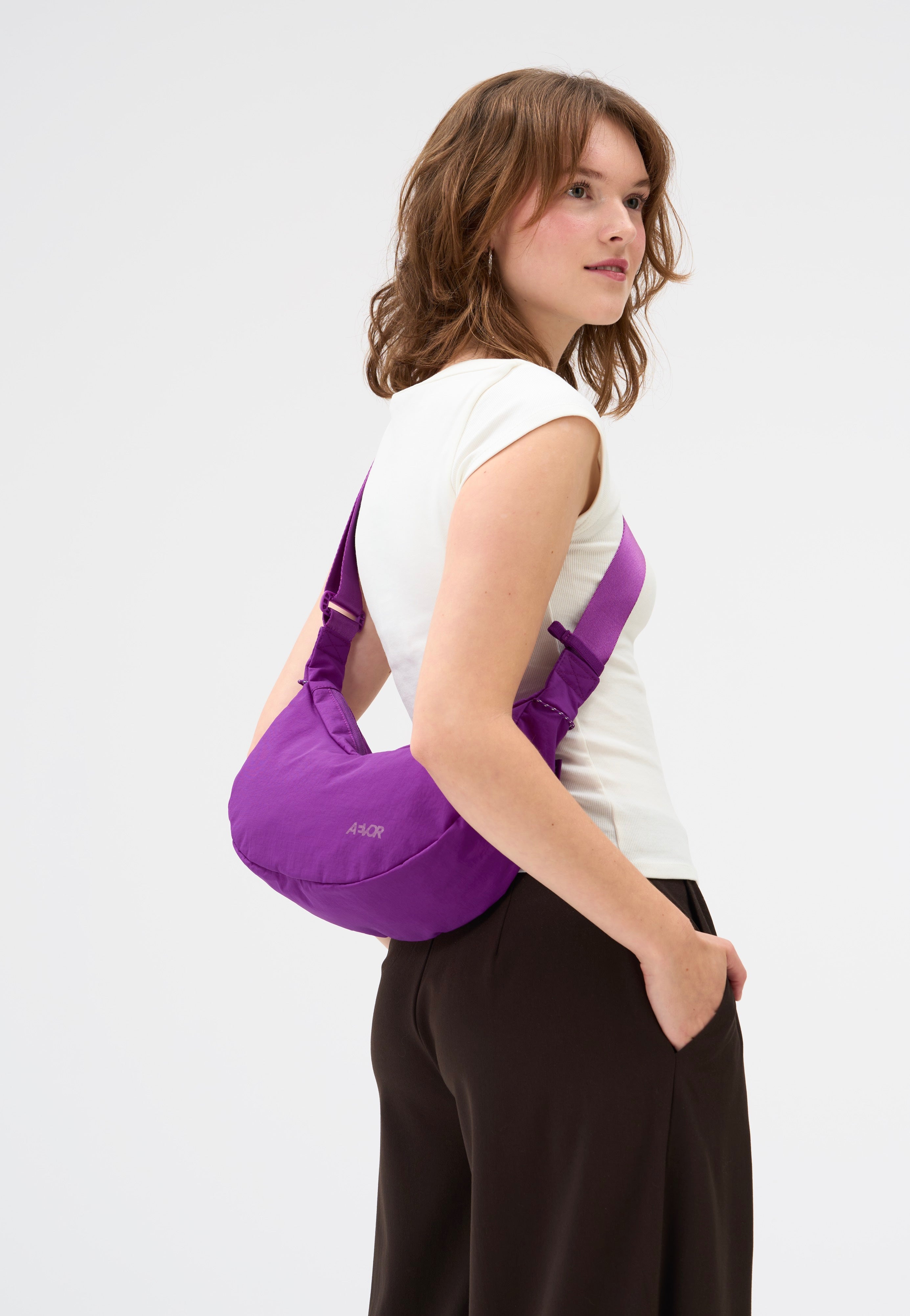 AEVOR Sling Small Electric Fuchsia Sling Bag