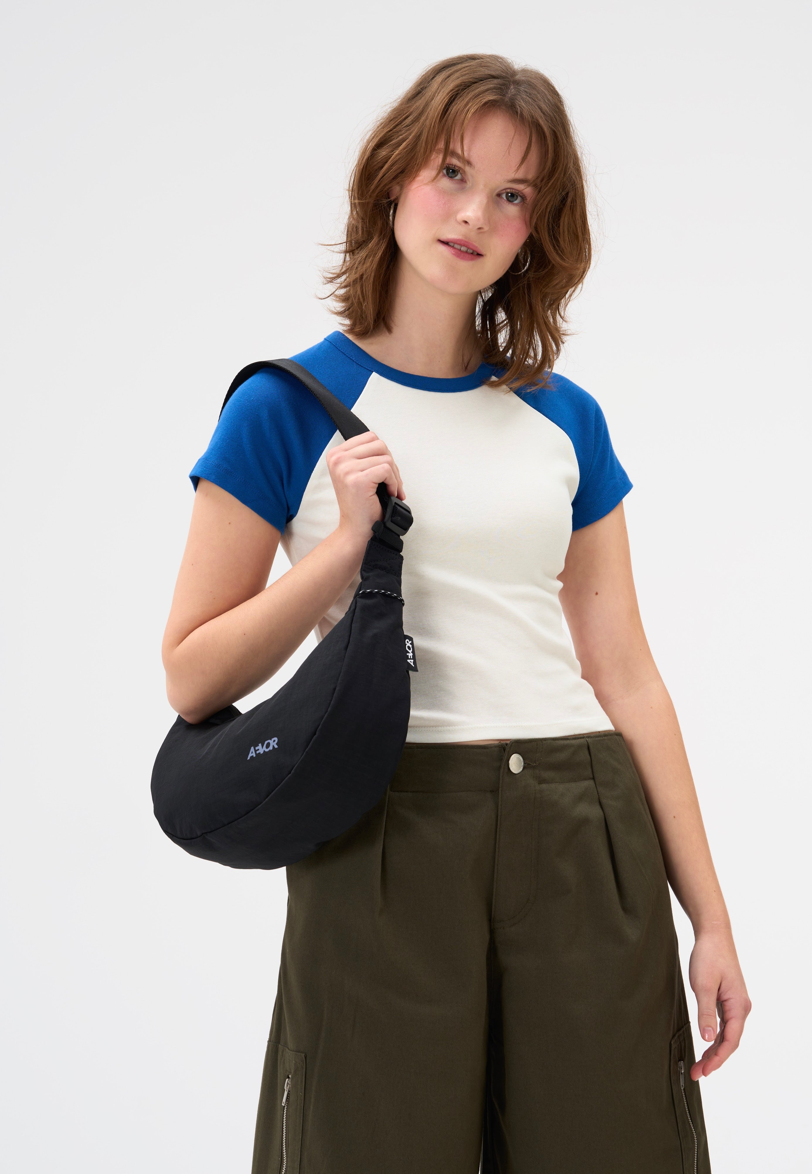 AEVOR Sling Small Black Sling Bag