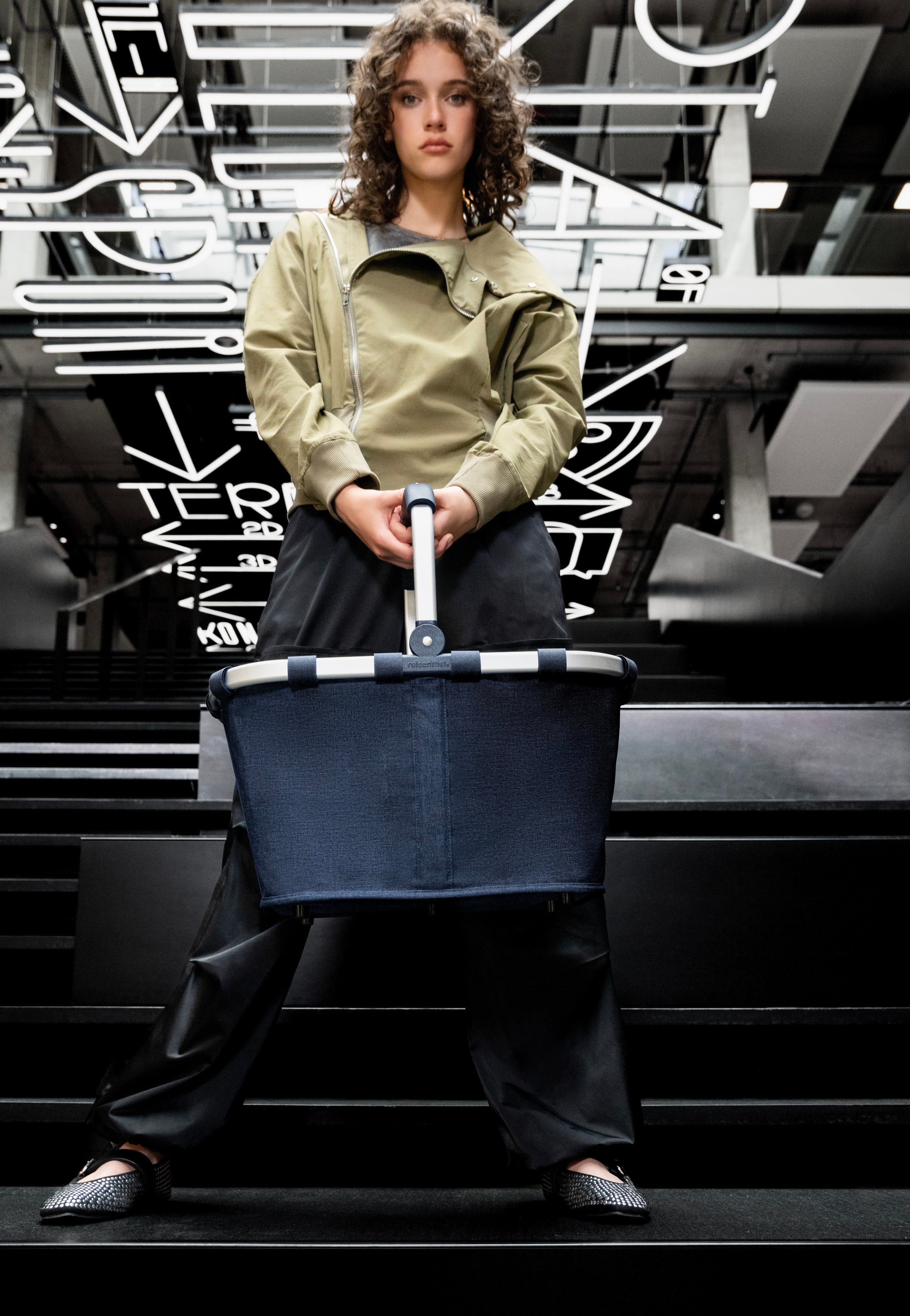 reisenthel Carrybag Frame Twist Navy Einkaufskorb