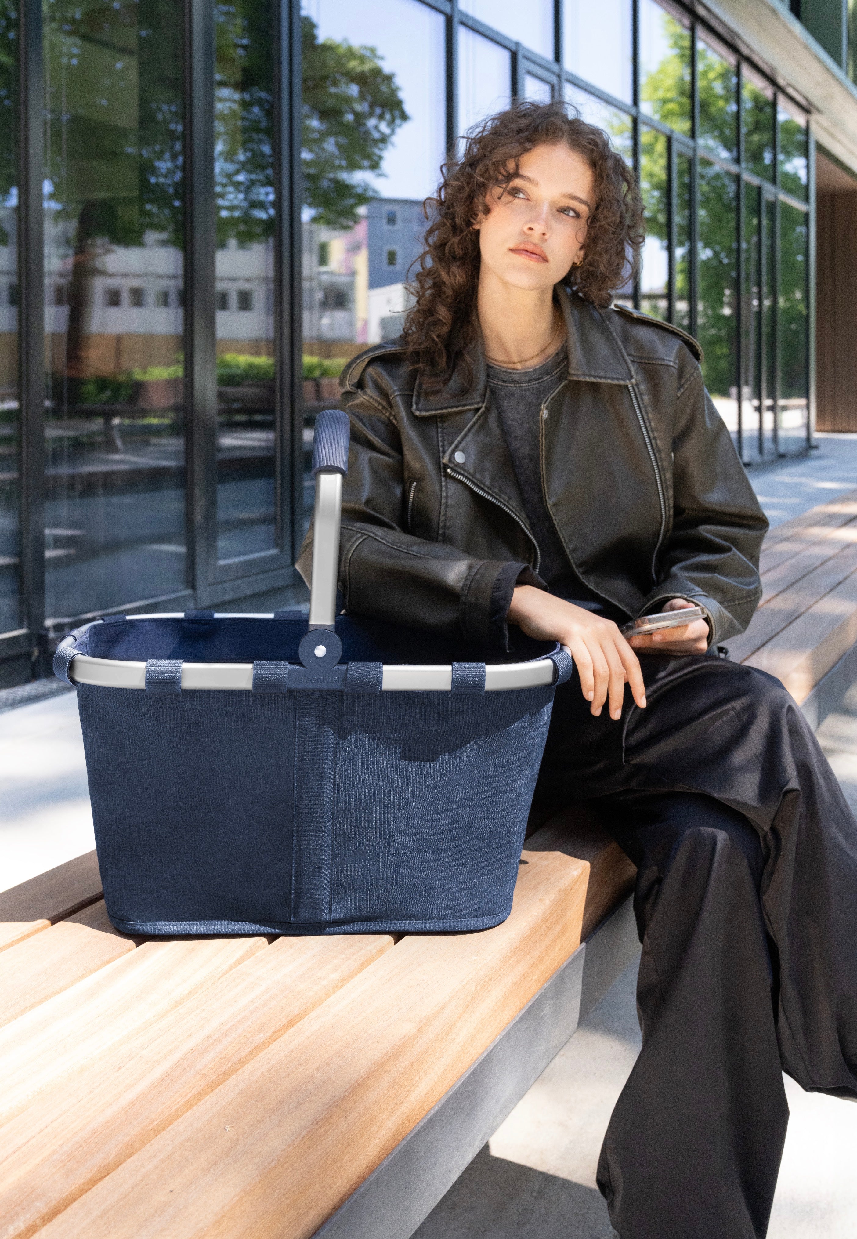 reisenthel Carrybag Frame Twist Navy Einkaufskorb