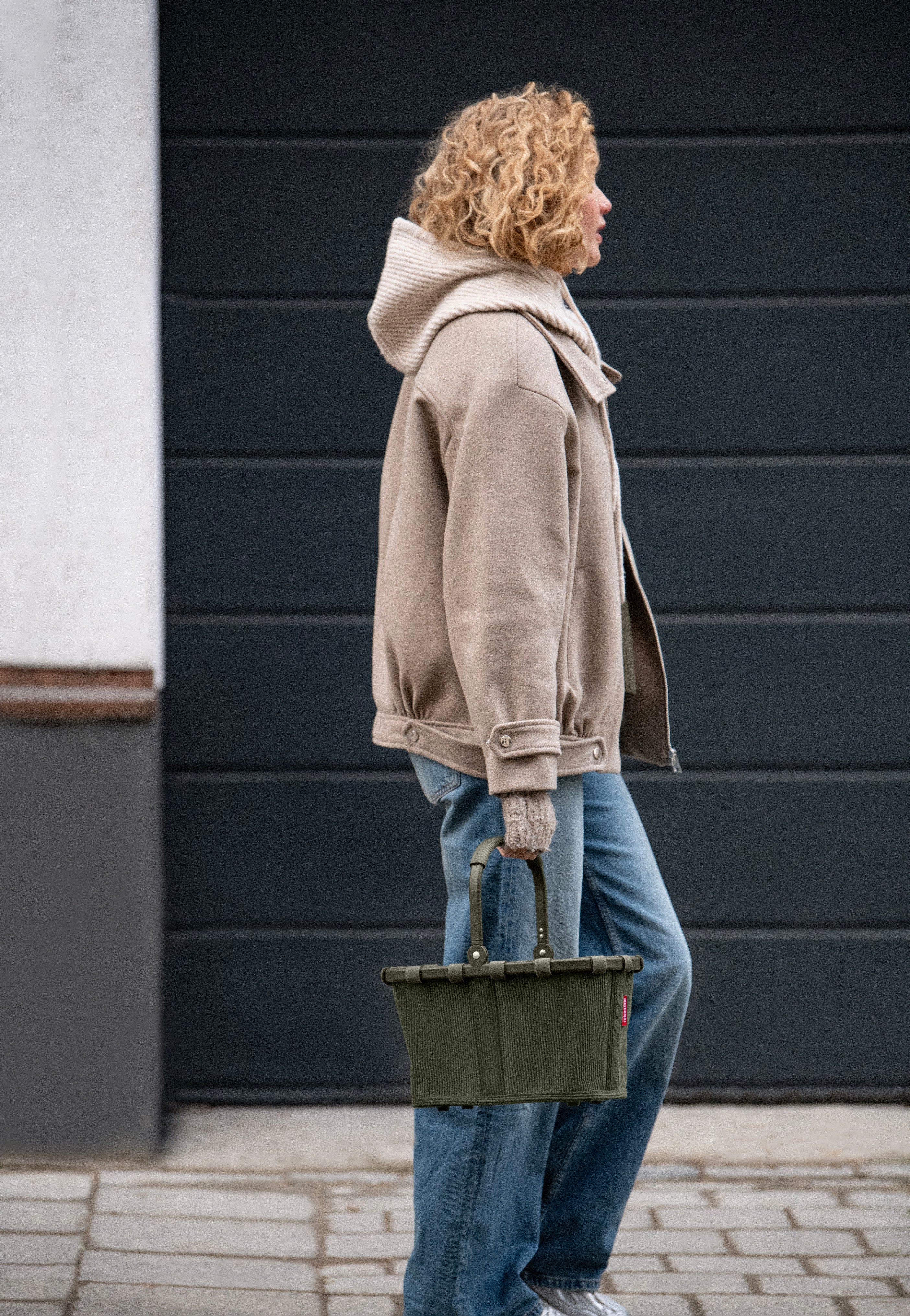 reisenthel Carrybag XS Cord Dark Matcha Einkaufskorb