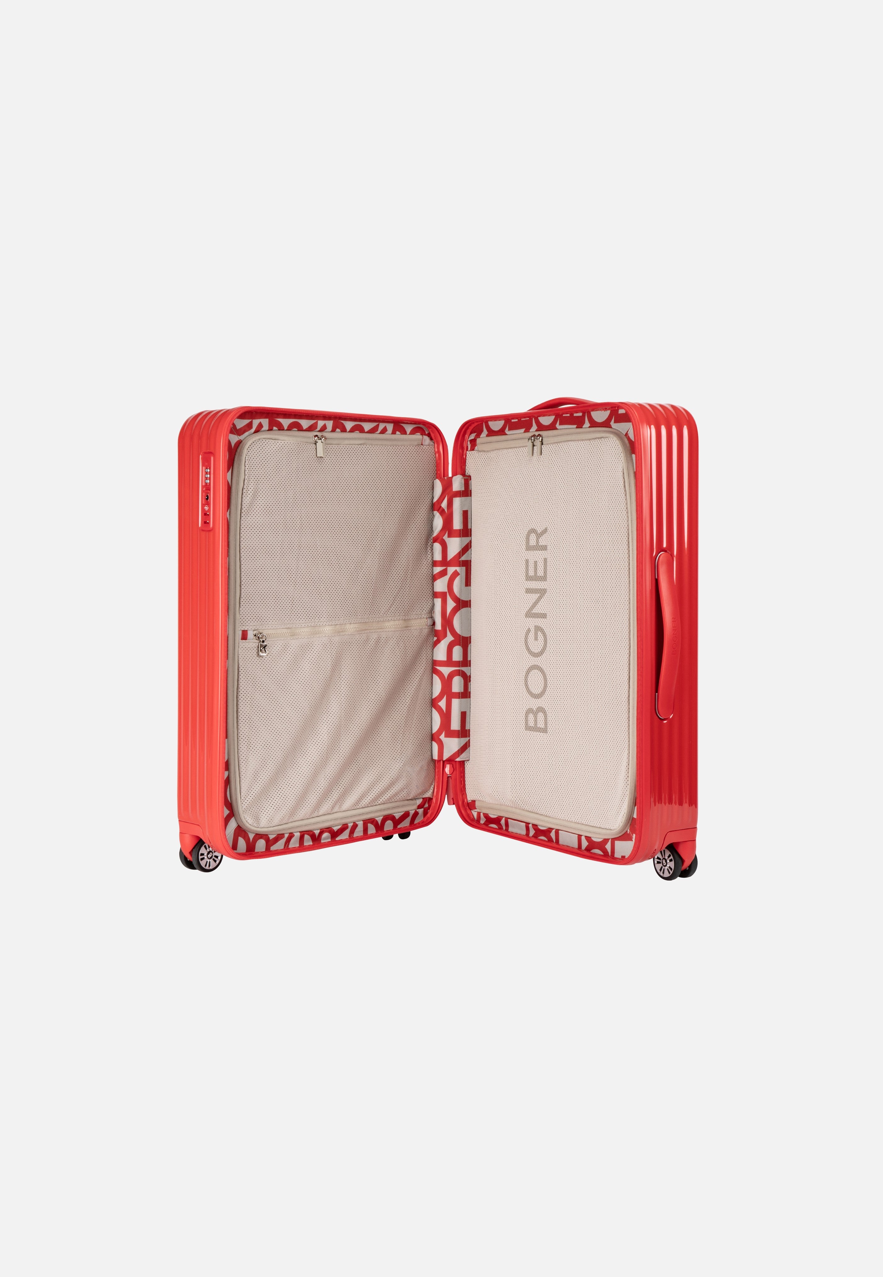 Bogner Piz C65 Trolleycase MVZ 4w Red Koffer