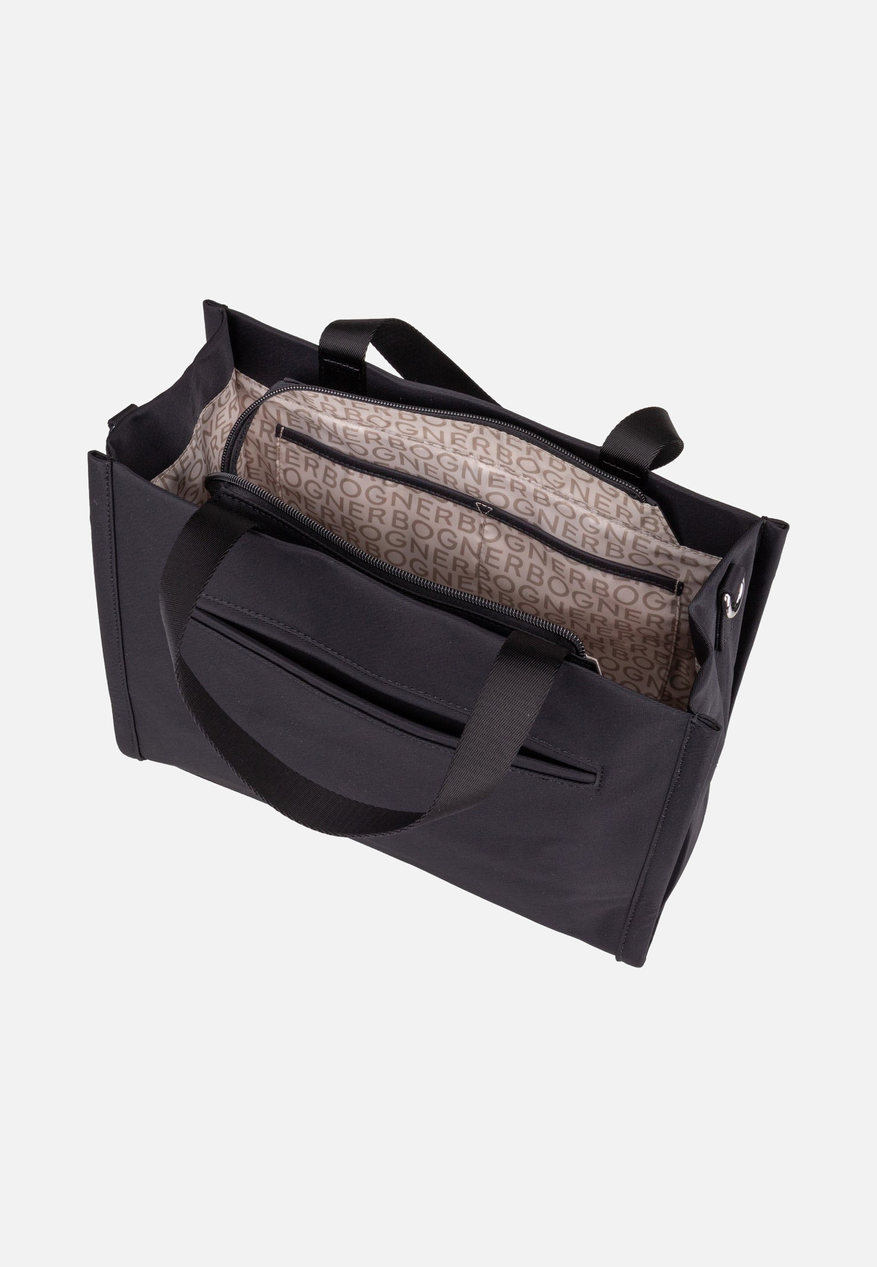 Bogner Maxon Maylin MHZ Black Tote Bag