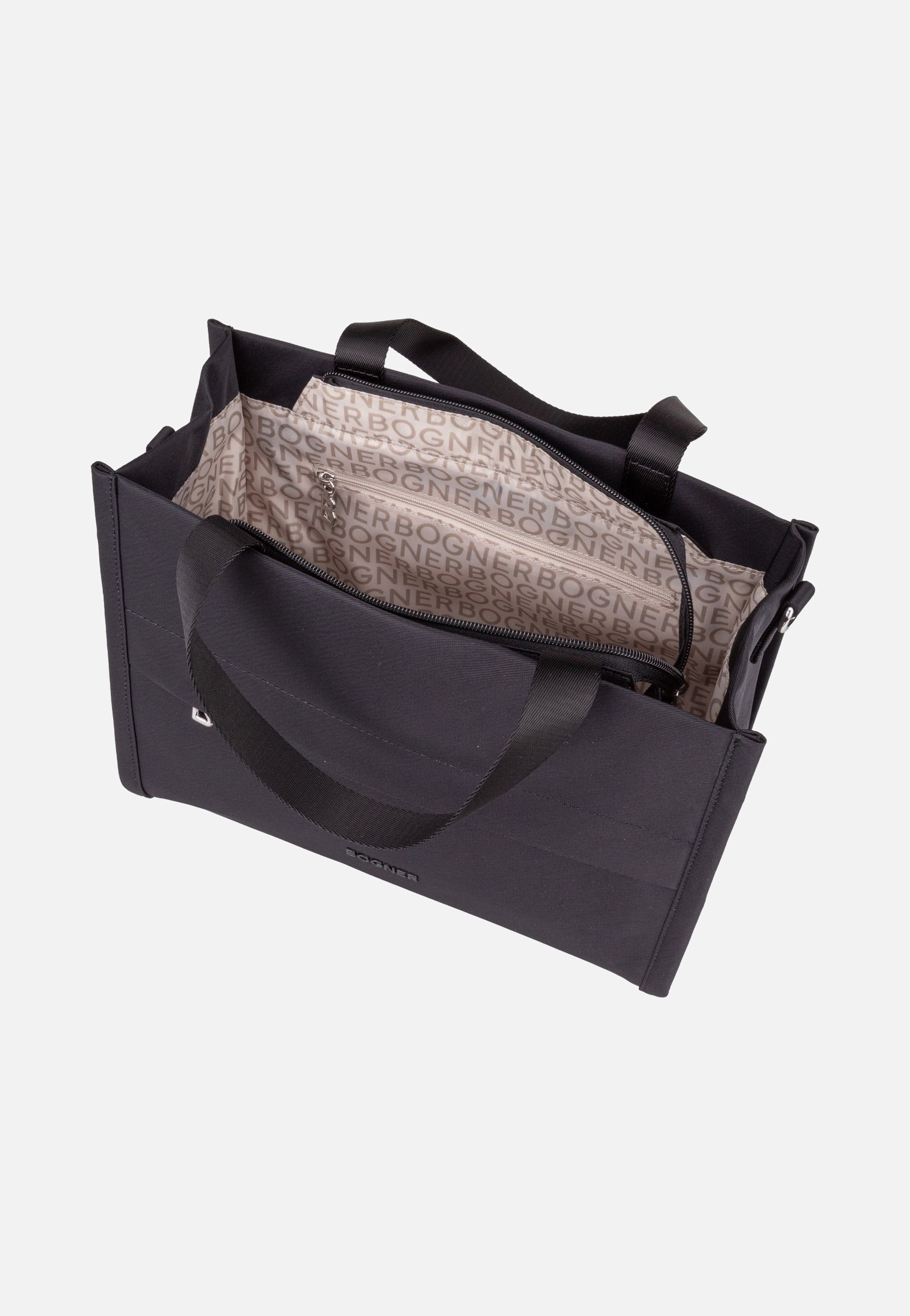 Bogner Maxon Maylin MHZ Black Tote Bag