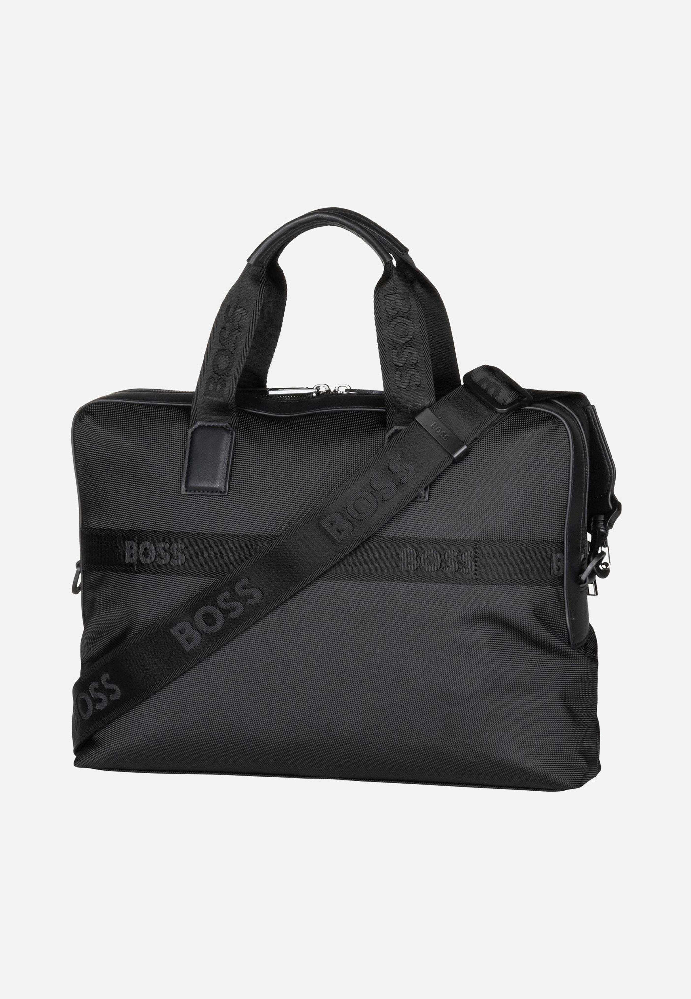 BOSS Ray N Document Case 50536181 Black Aktentasche